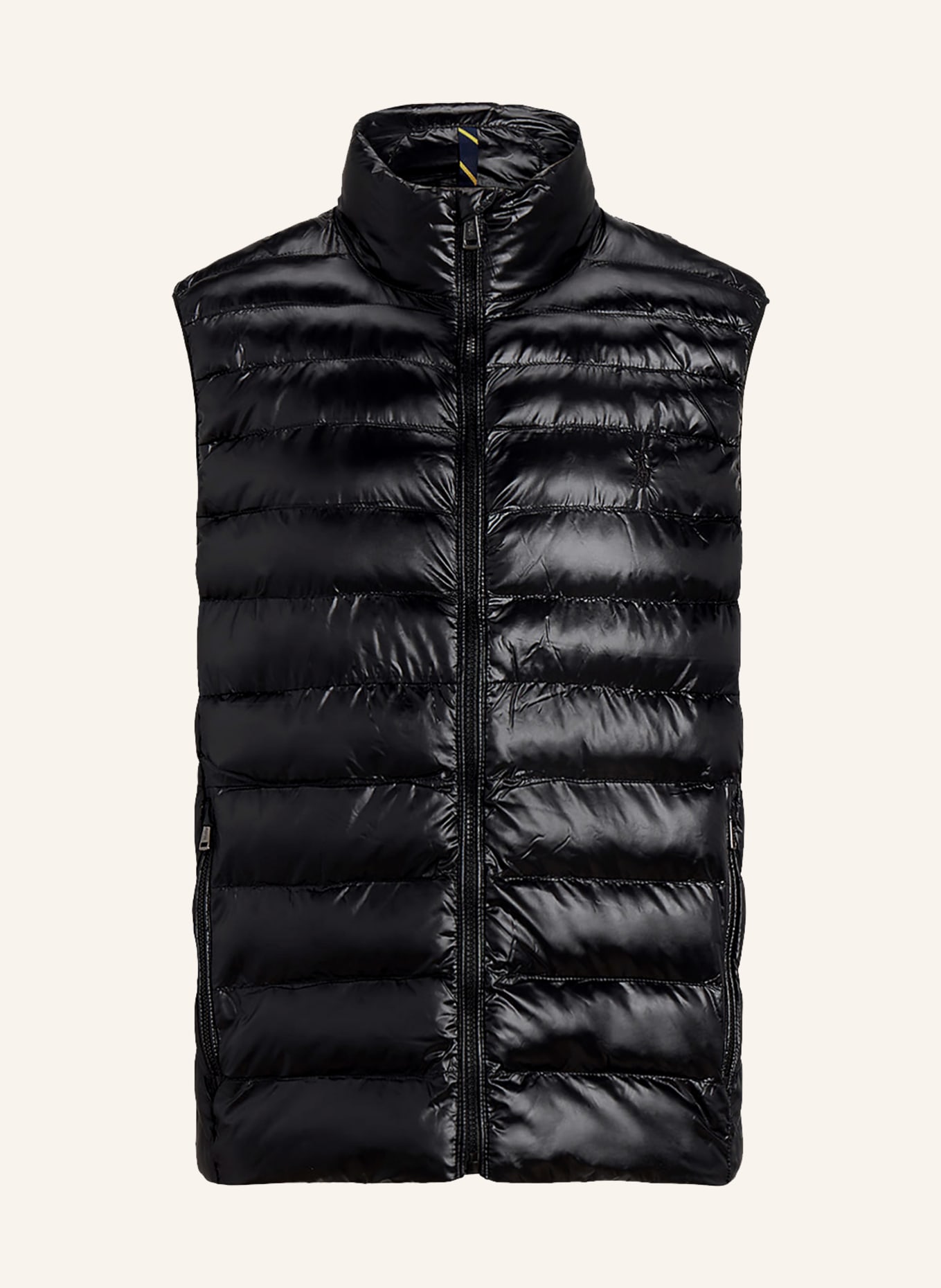 POLO RALPH LAUREN Quilted vest, Color: BLACK (Image 1)