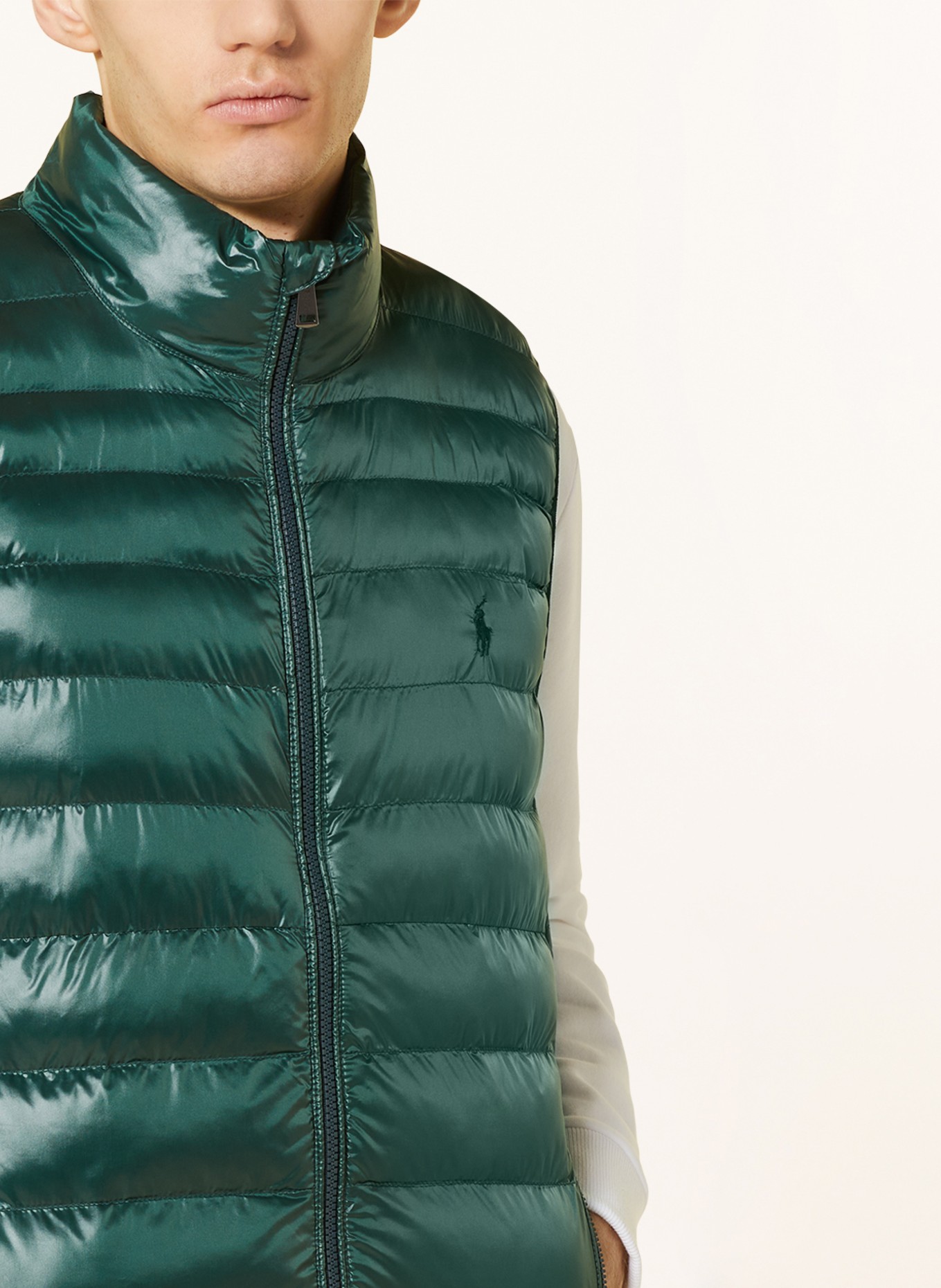 Ralph lauren green sales vest