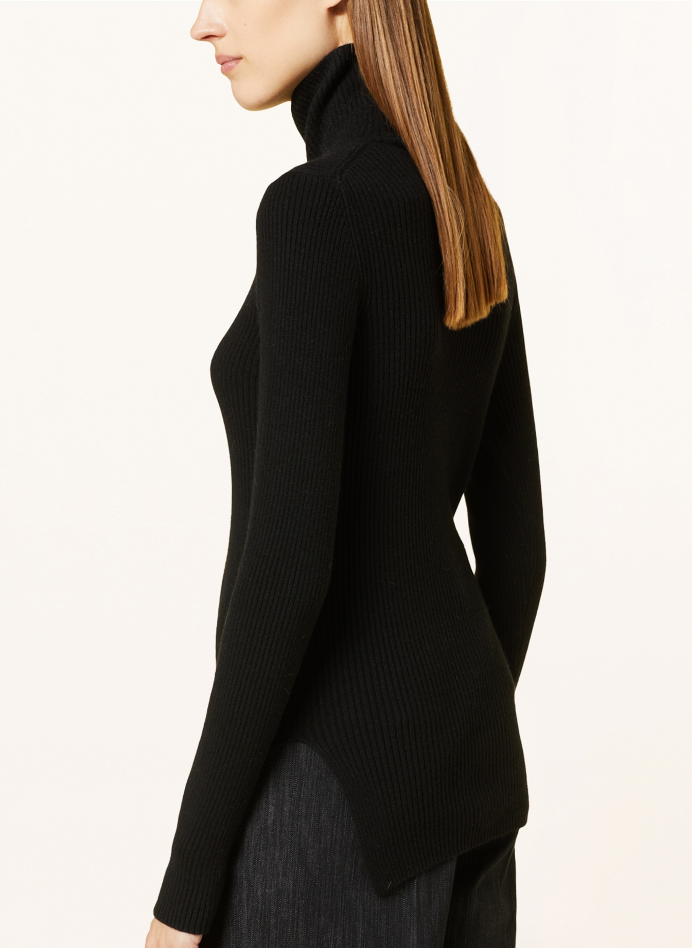 GITTA BANKO Turtleneck sweater JOSIE, Color: BLACK (Image 4)