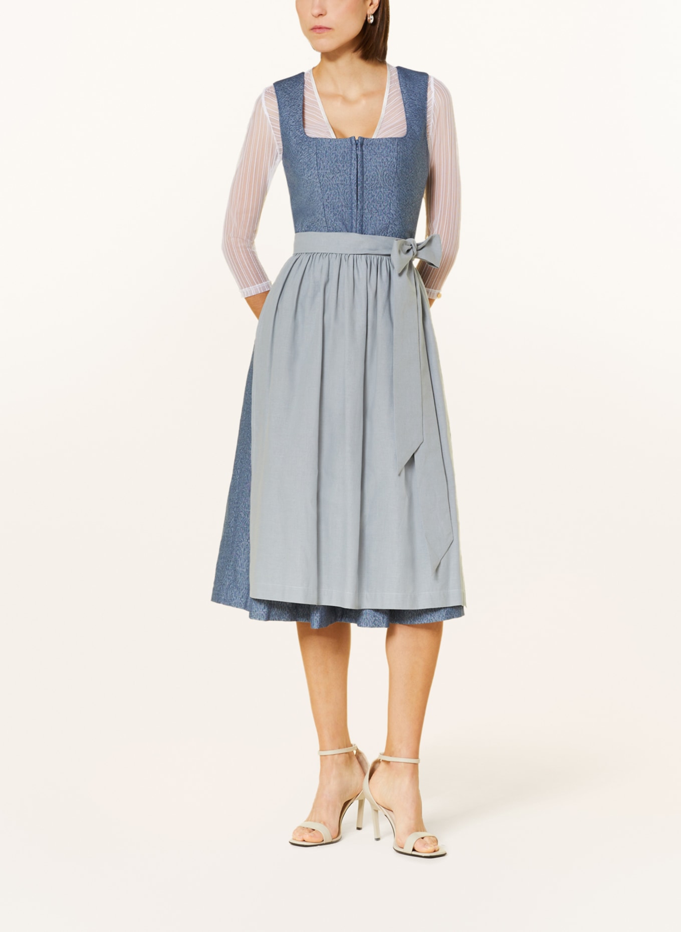 LIMBERRY Dirndl LUNA, Farbe: BLAU/ BLAUGRAU (Bild 3)