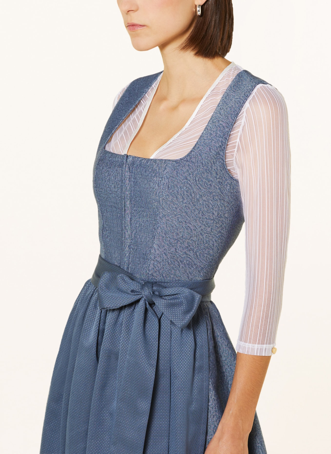 LIMBERRY Dirndl LUNA, Farbe: BLAU/ BLAUGRAU (Bild 5)