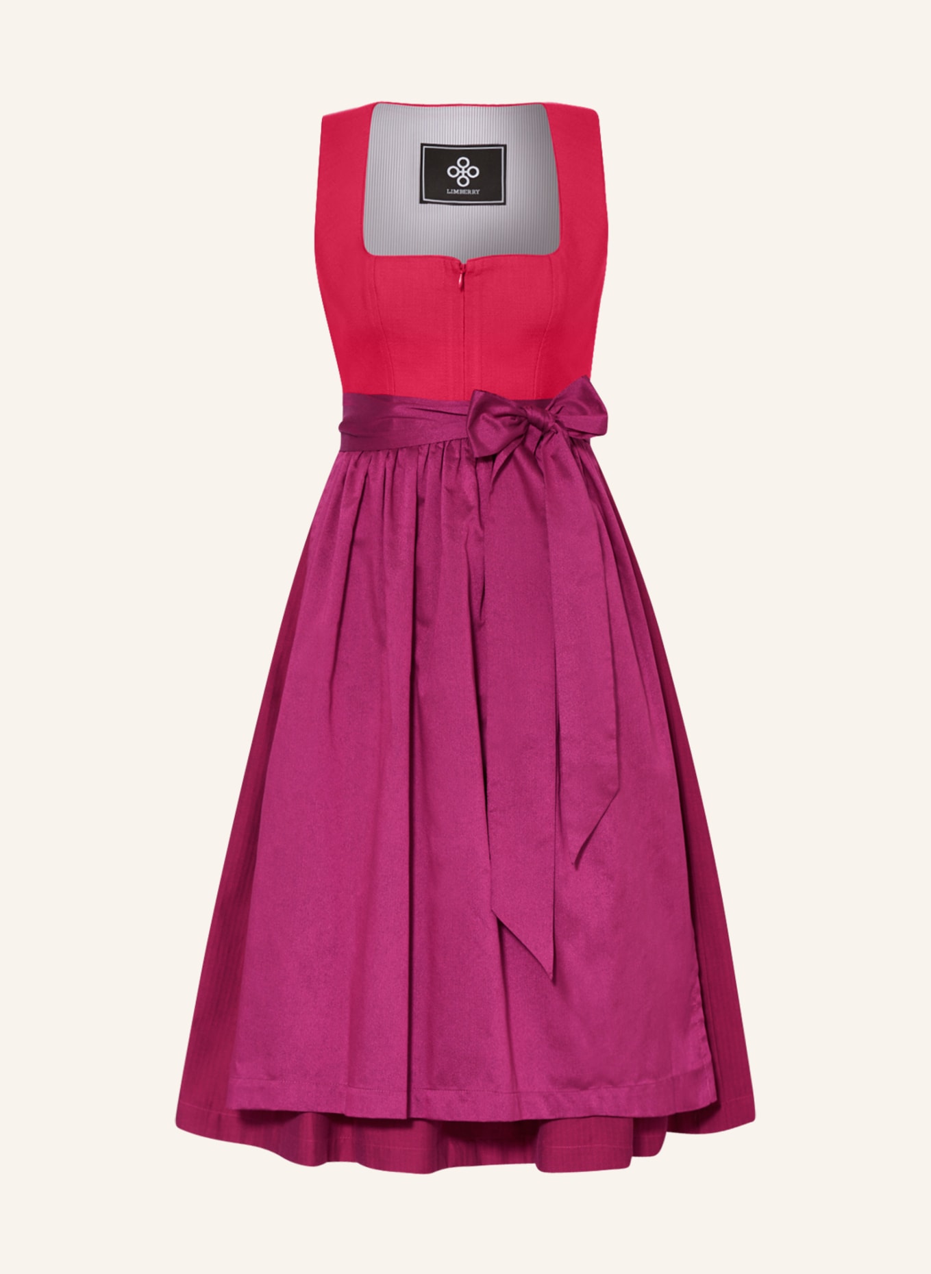 LIMBERRY Dirndl SAPPHIRE: ROSE FUCHSIA/ FUCHSIA