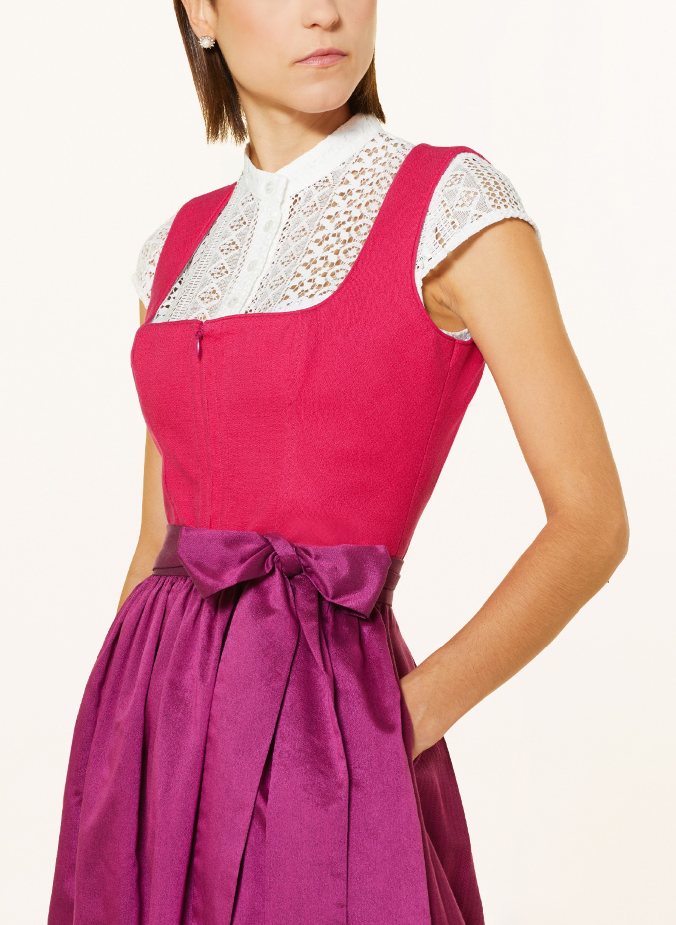 LIMBERRY Dirndl SAPPHIRE: ROSE FUCHSIA/ FUCHSIA