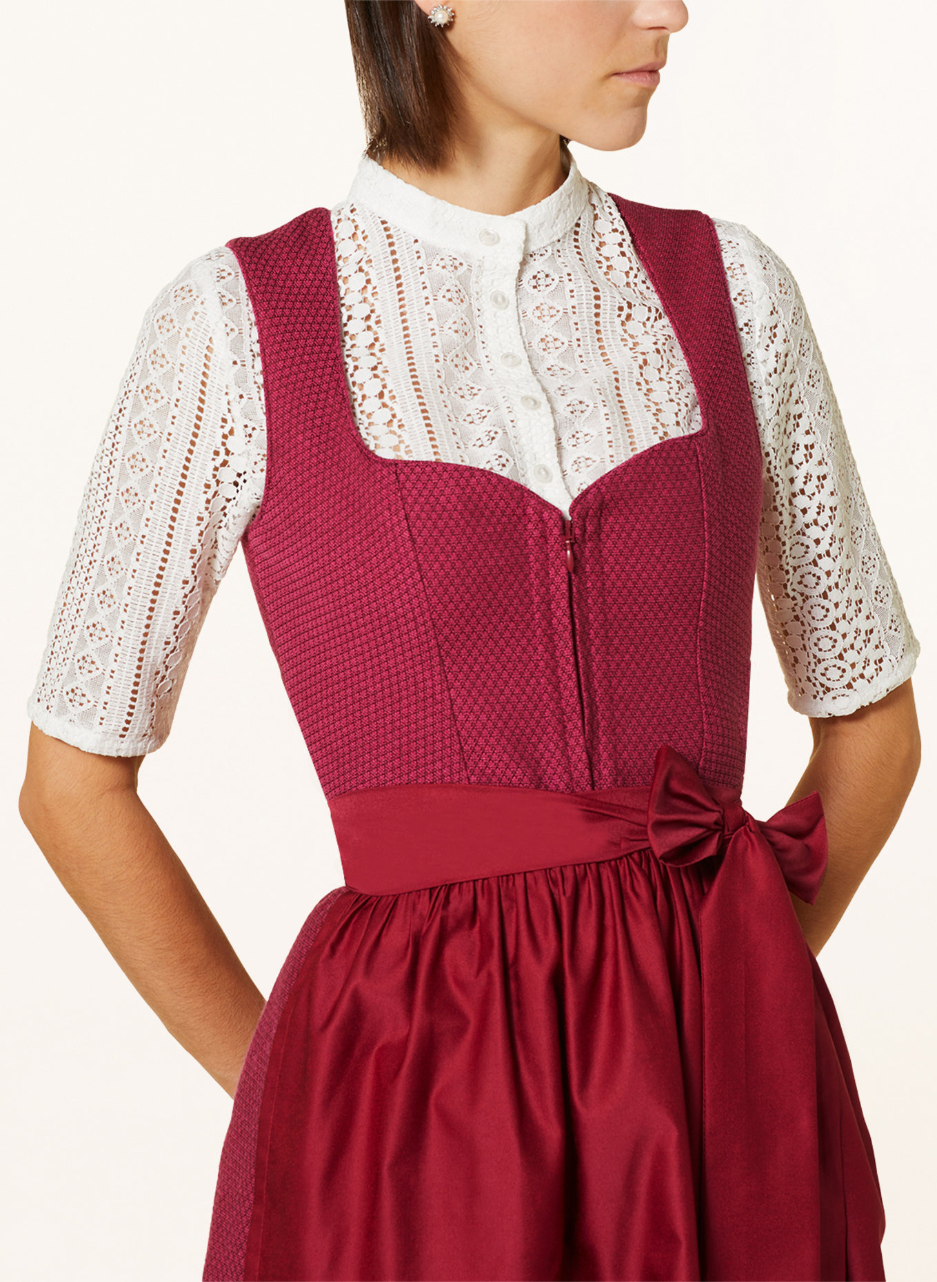 LIMBERRY Dirndl blouse MILLA, Color: ECRU (Image 3)