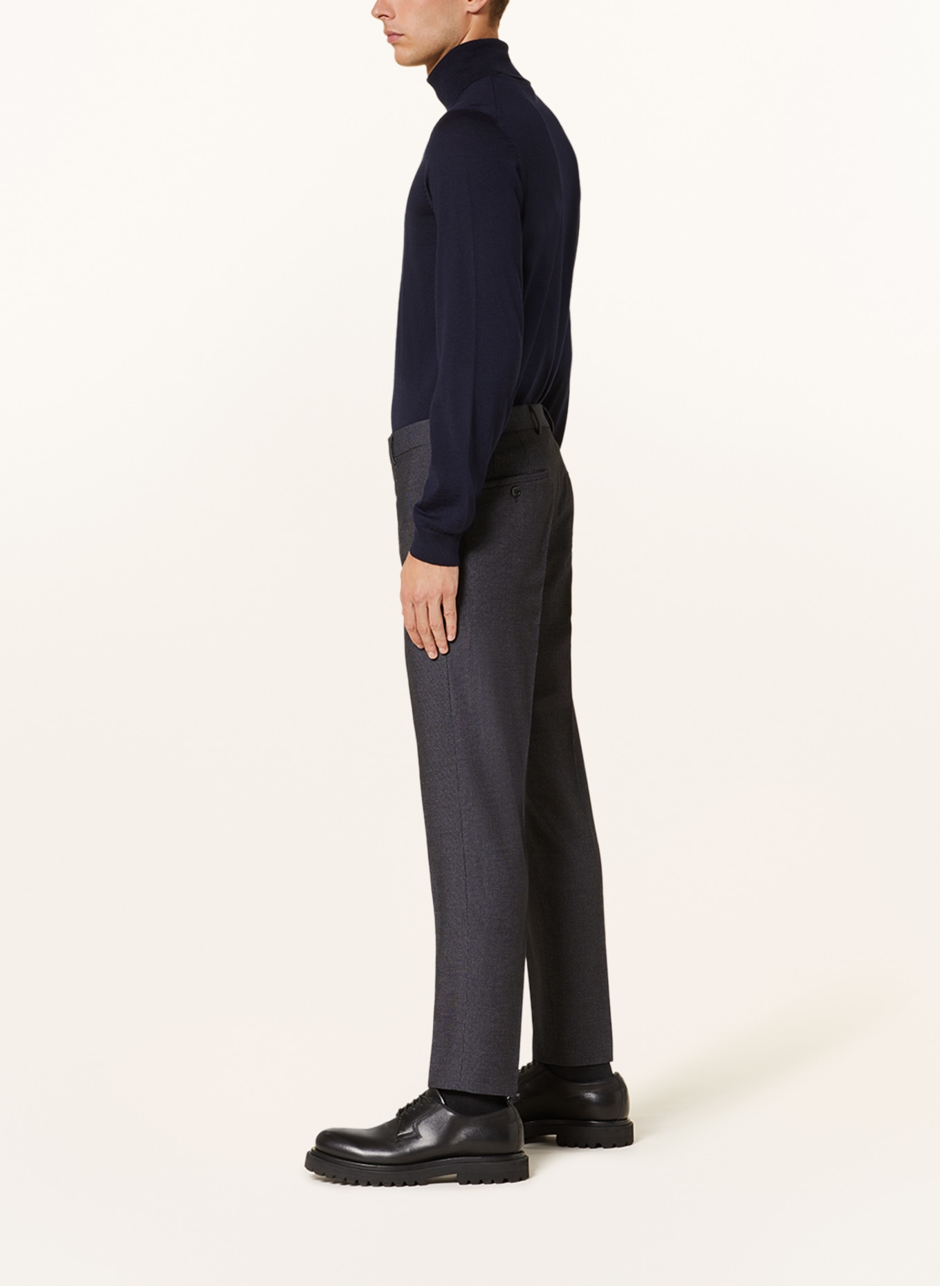 STRELLSON Oblekové kalhoty KYND3 Slim Fit, Barva: 401 Dark Blue                  401 (Obrázek 5)