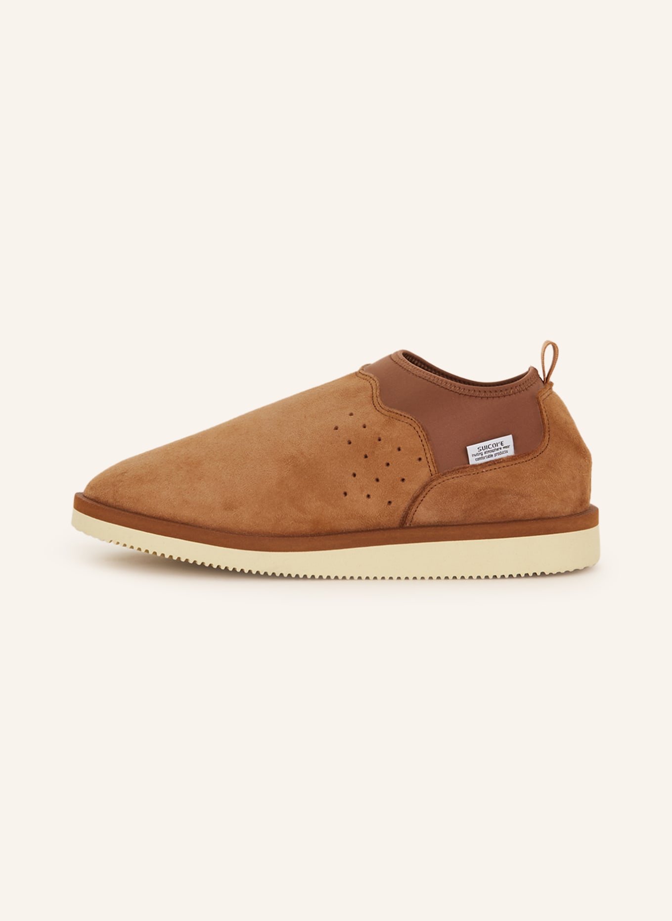 SUICOKE Slip-ons RON, Color: BROWN (Image 4)