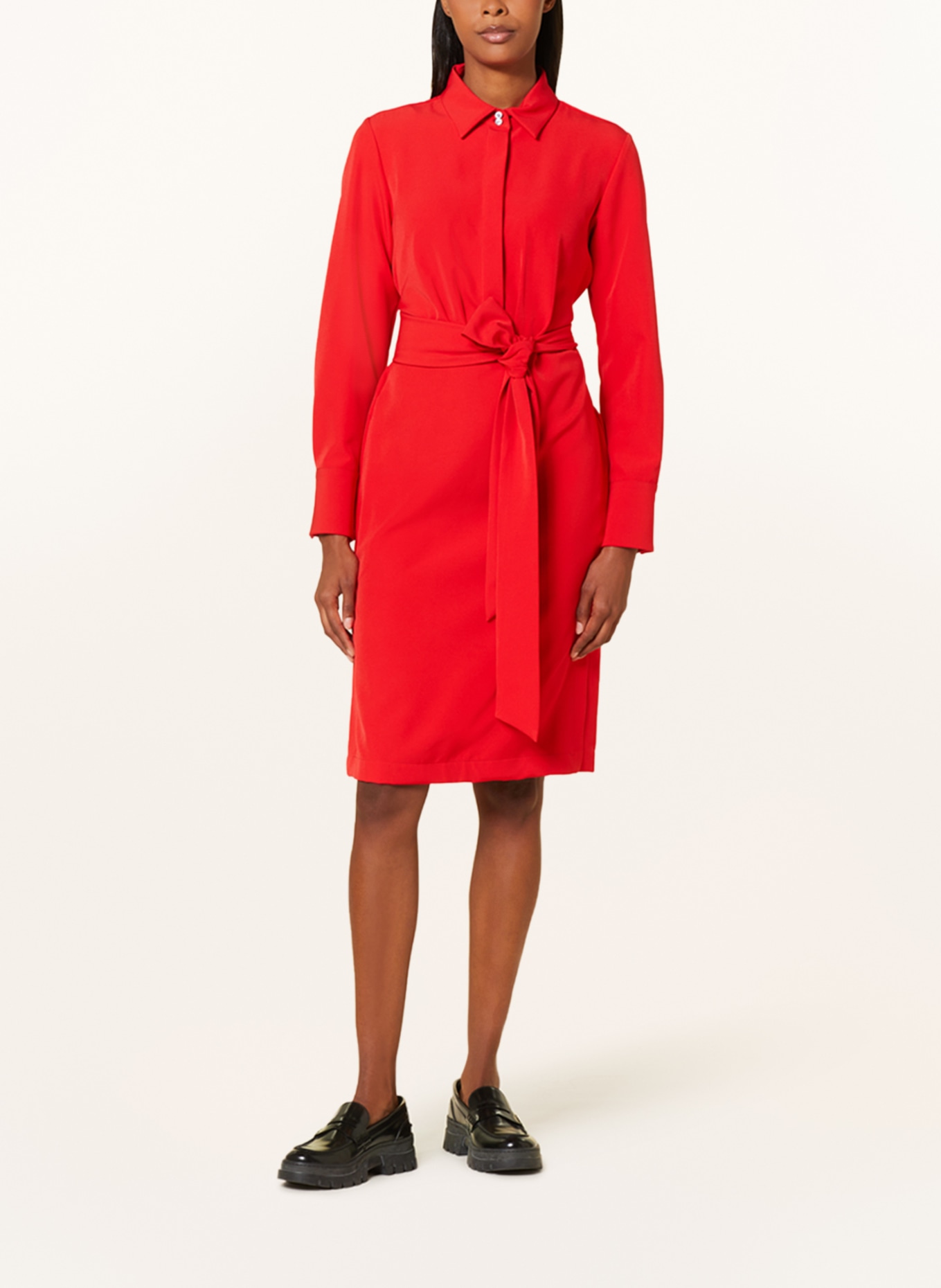 ROBERT FRIEDMAN Dress LEDA in wrap look, Color: RED (Image 2)