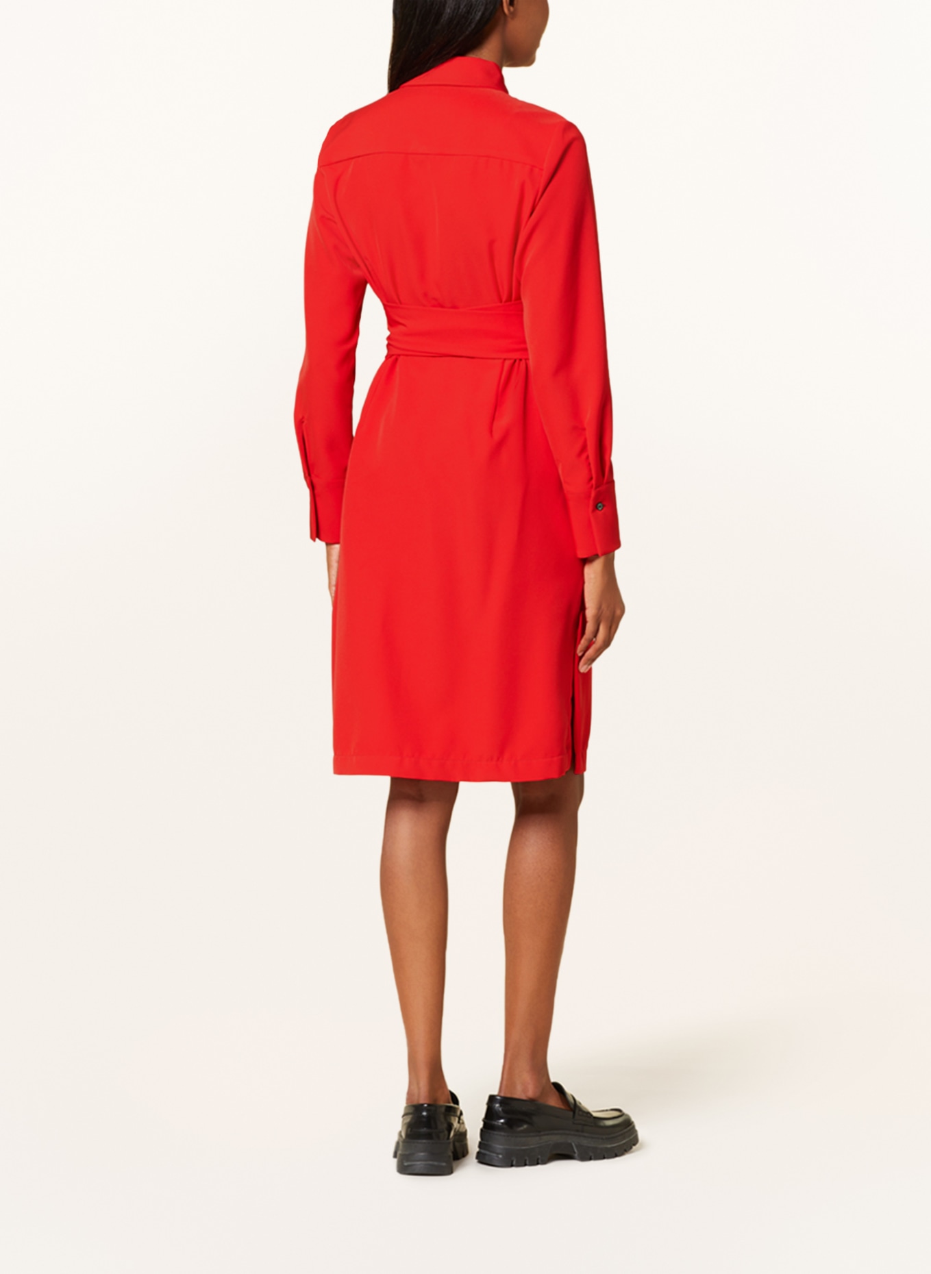 ROBERT FRIEDMAN Dress LEDA in wrap look, Color: RED (Image 3)