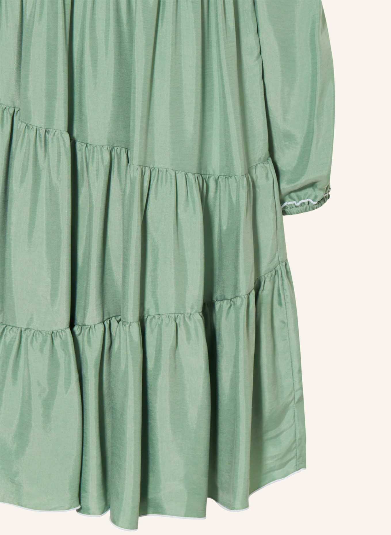 il gufo Kleid mit Rüschen, Farbe: GRÜN (Bild 3)