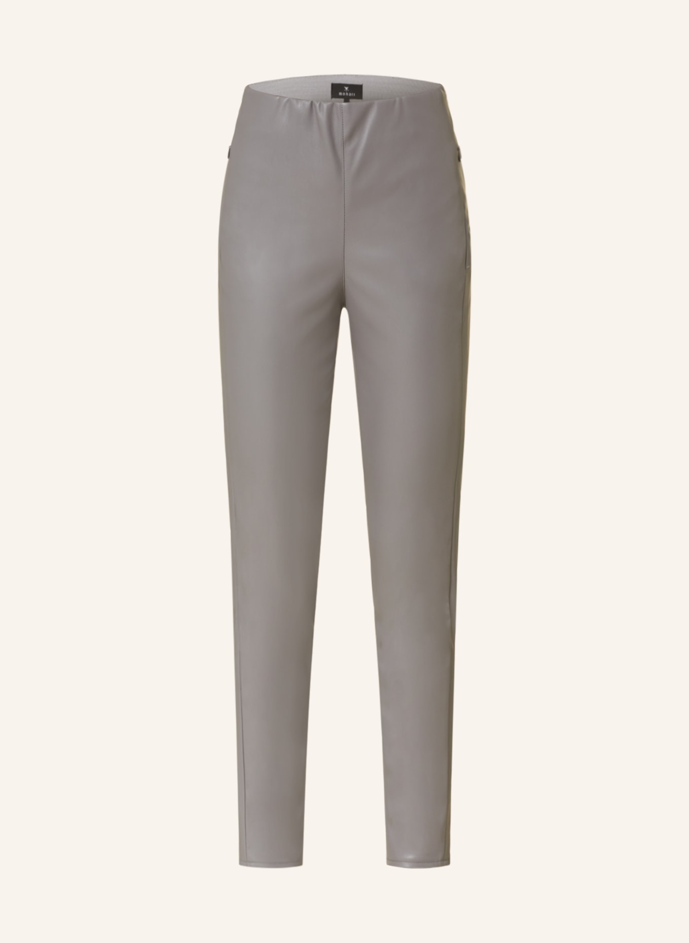 monari Pants in leather look, Color: GRAY (Image 1)