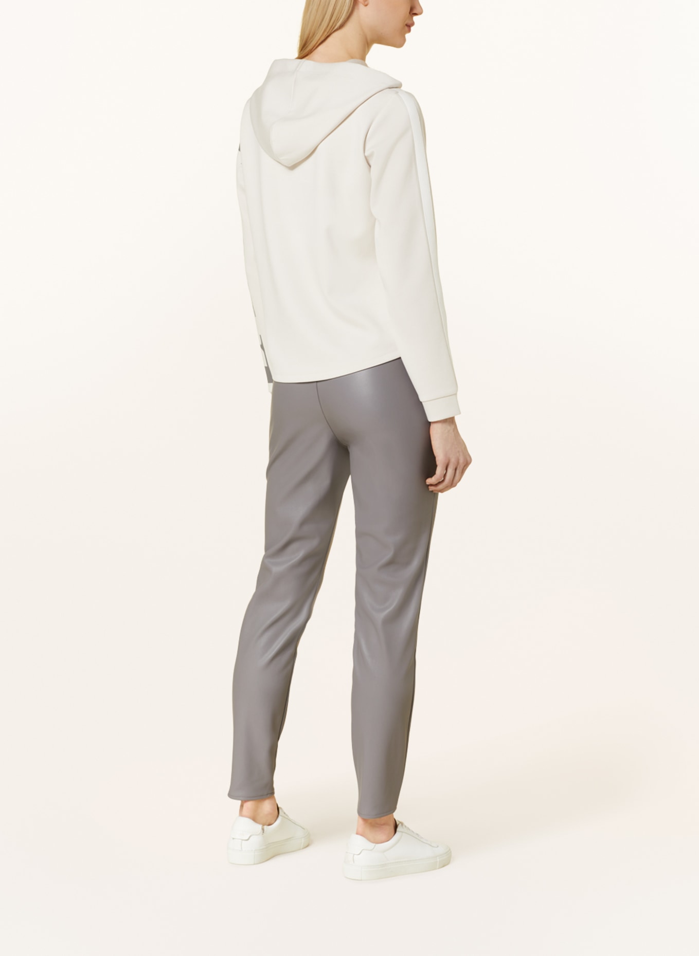 monari Pants in leather look, Color: GRAY (Image 3)
