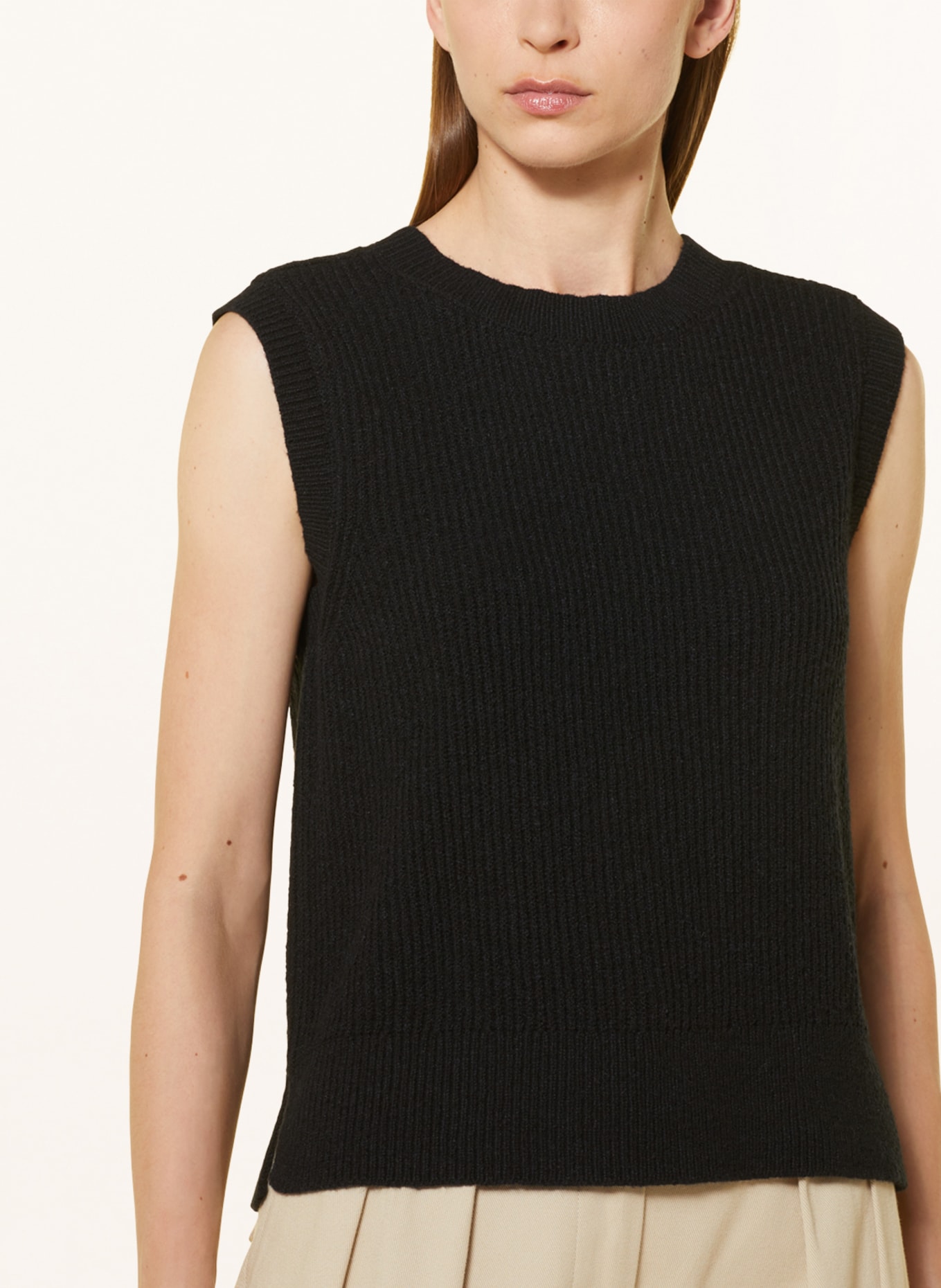 monari Sweater vest, Color: BLACK (Image 4)