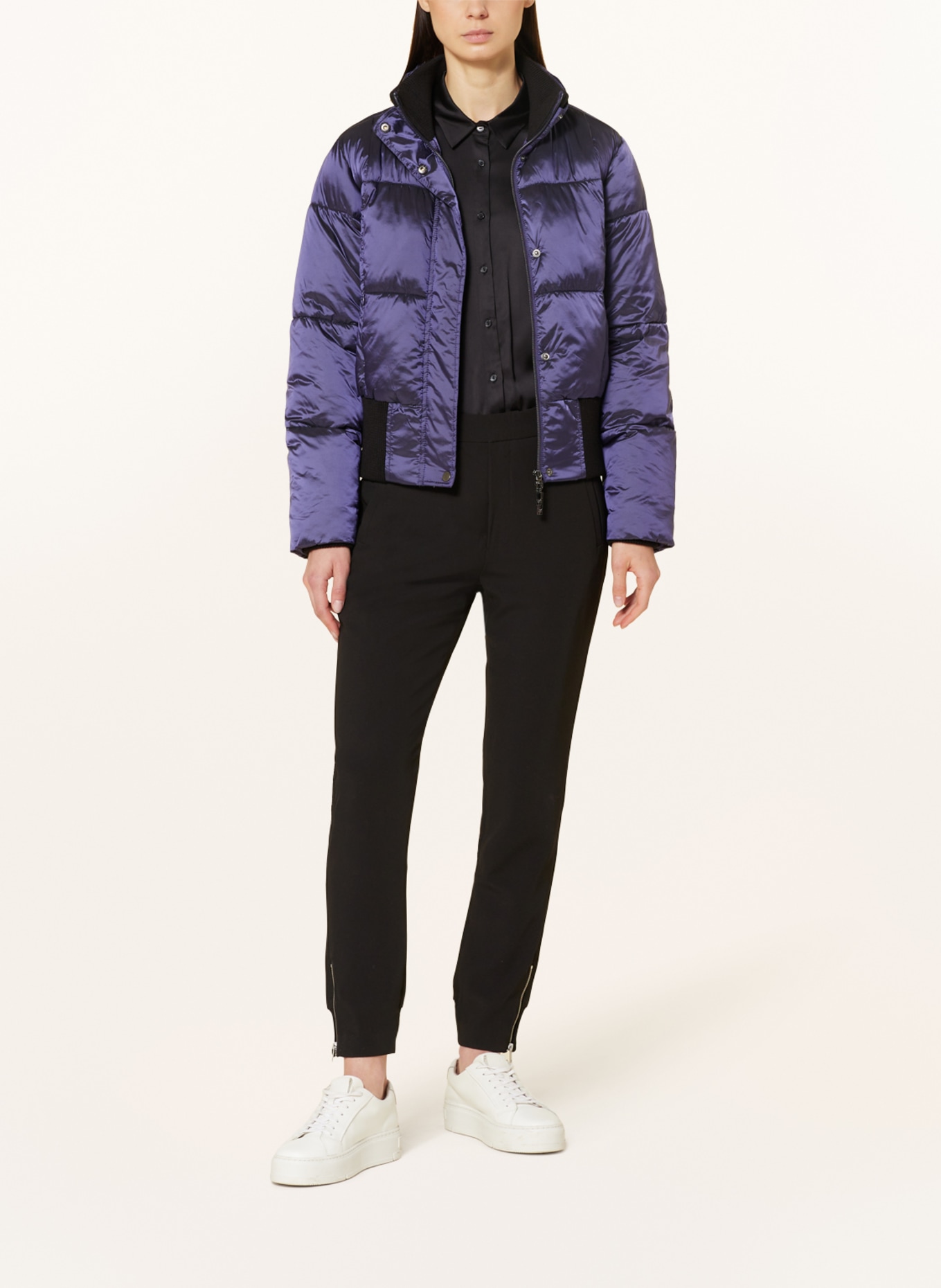 monari Quilted jacket, Color: PURPLE (Image 2)