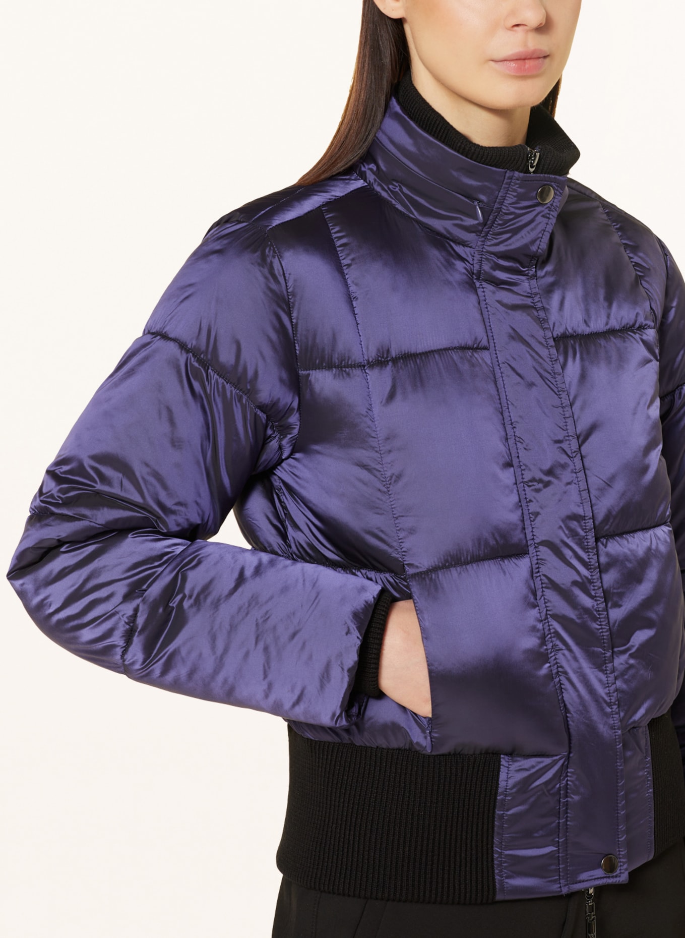 monari Quilted jacket, Color: PURPLE (Image 4)