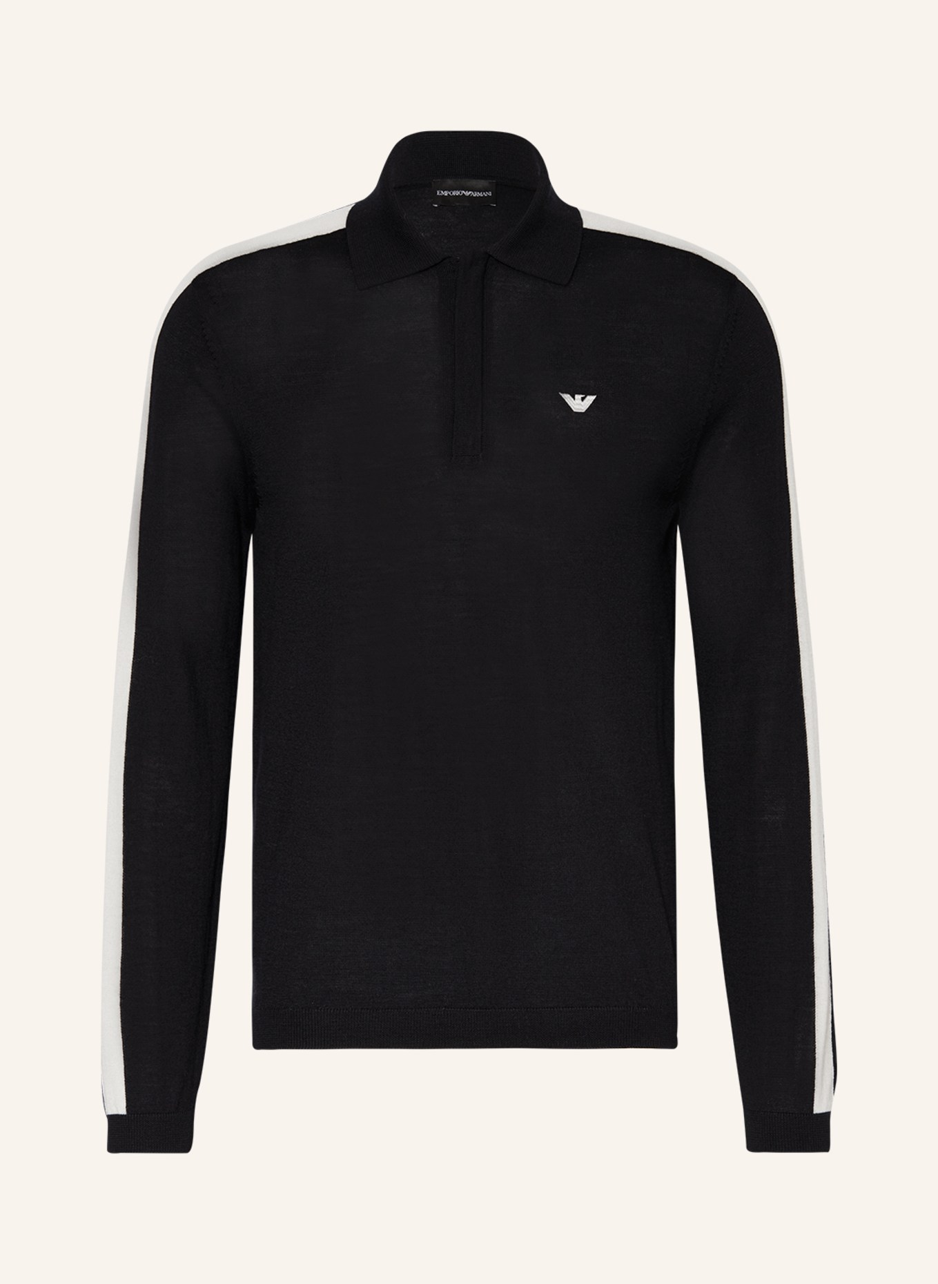 Armani knitted on sale polo