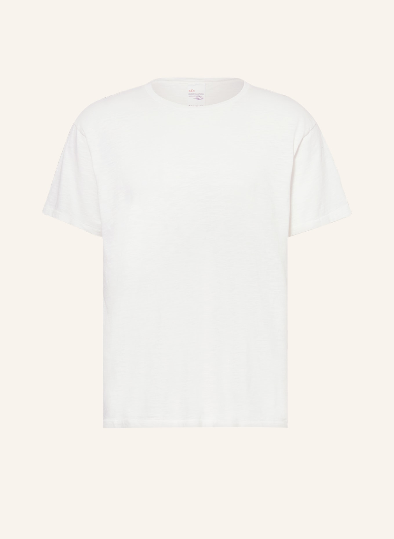 Nudie Jeans T-shirt ROFFE, Color: WHITE (Image 1)