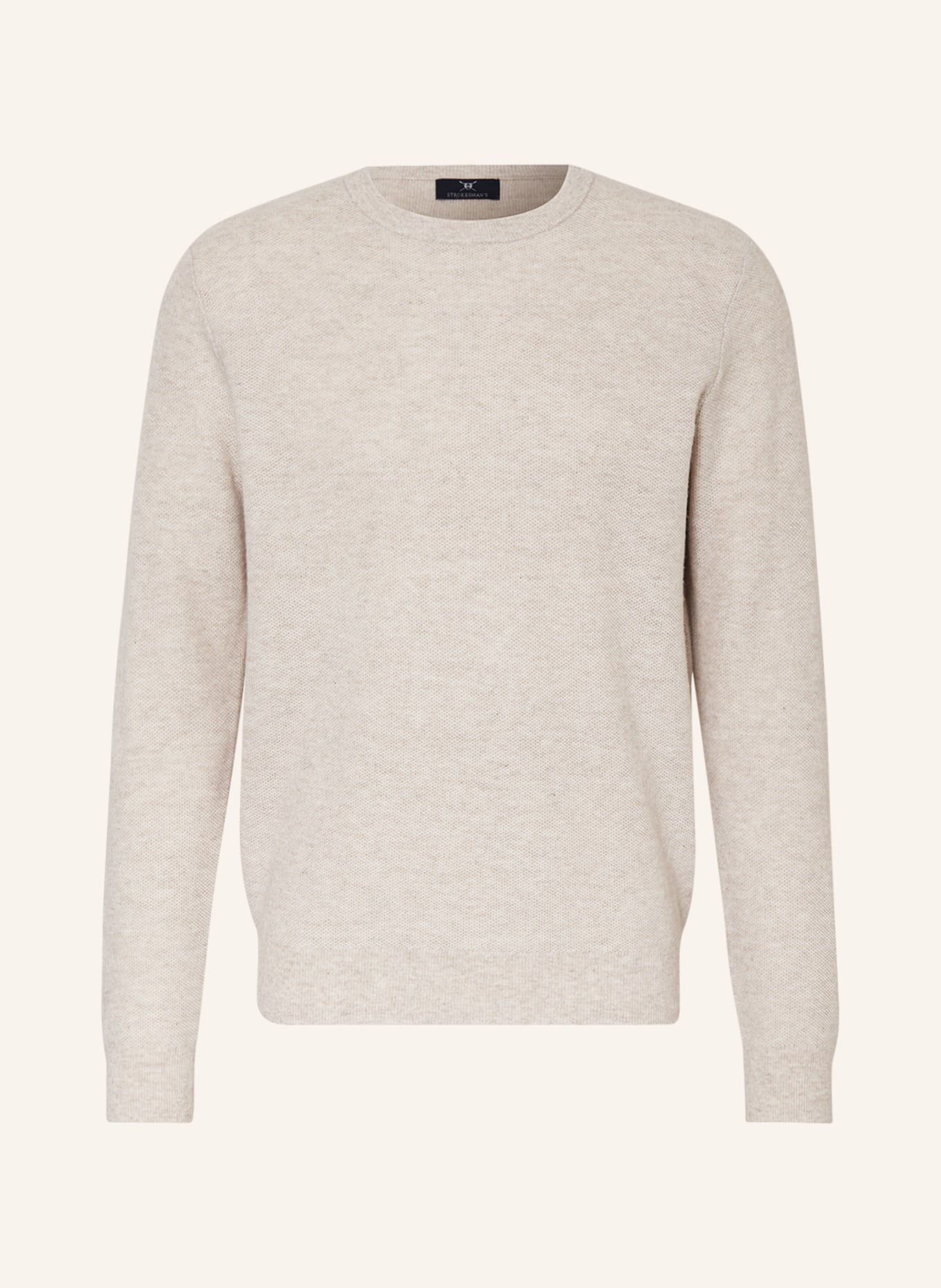 STROKESMAN'S Sweater, Color: BEIGE (Image 1)