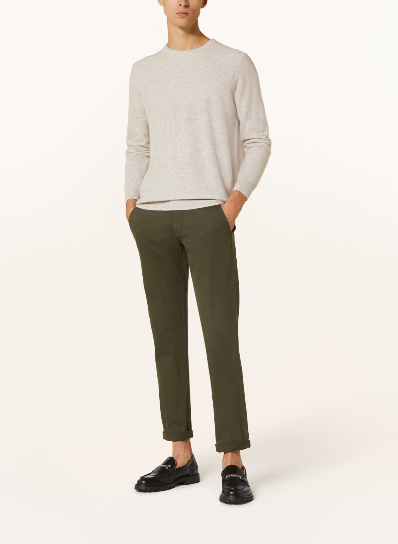 STROKESMAN'S Sweater, Color: BEIGE (Image 2)