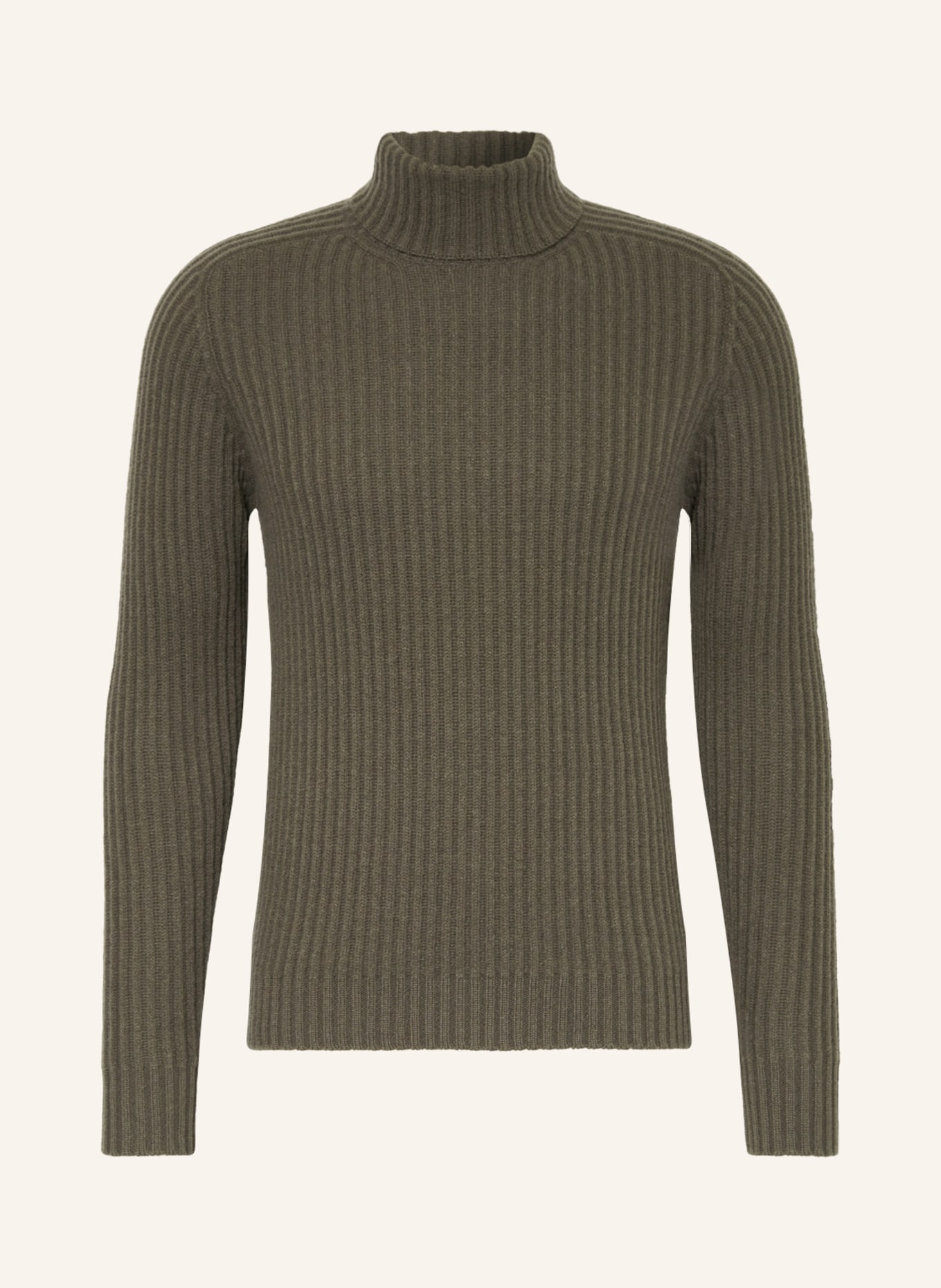 STROKESMAN'S Turtleneck sweater, Color: OLIVE (Image 1)