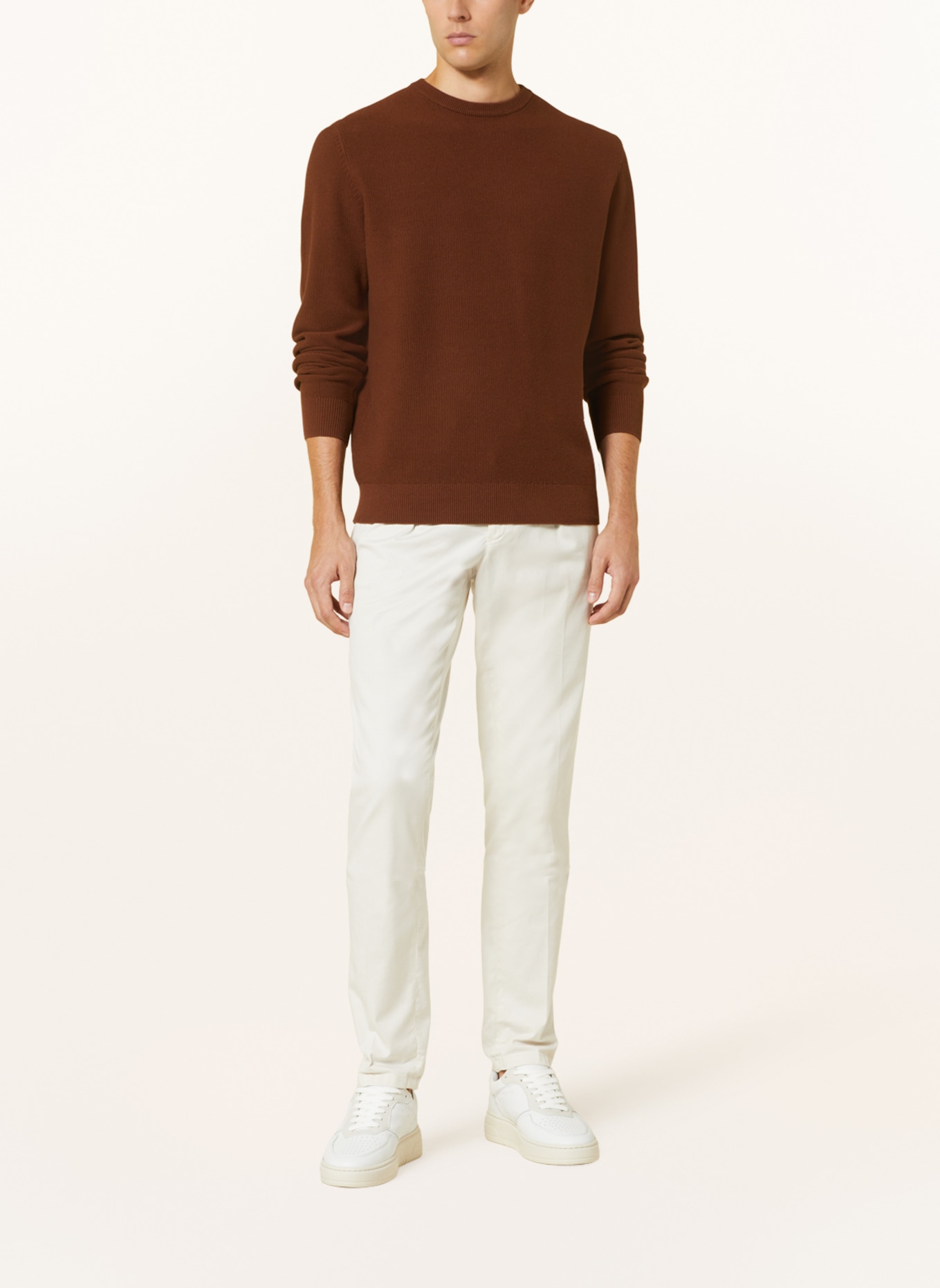 STROKESMAN'S Sweater, Color: BROWN (Image 2)