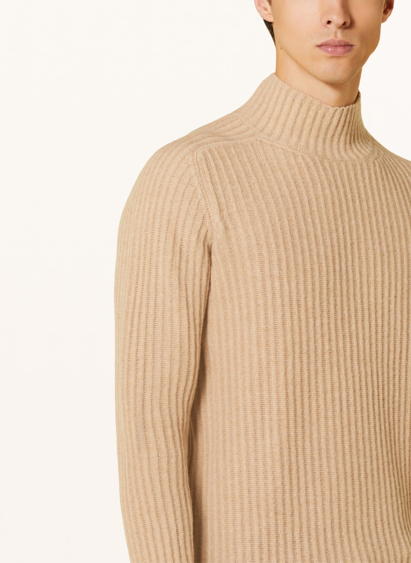 STROKESMAN'S Sweater, Color: CAMEL (Image 4)