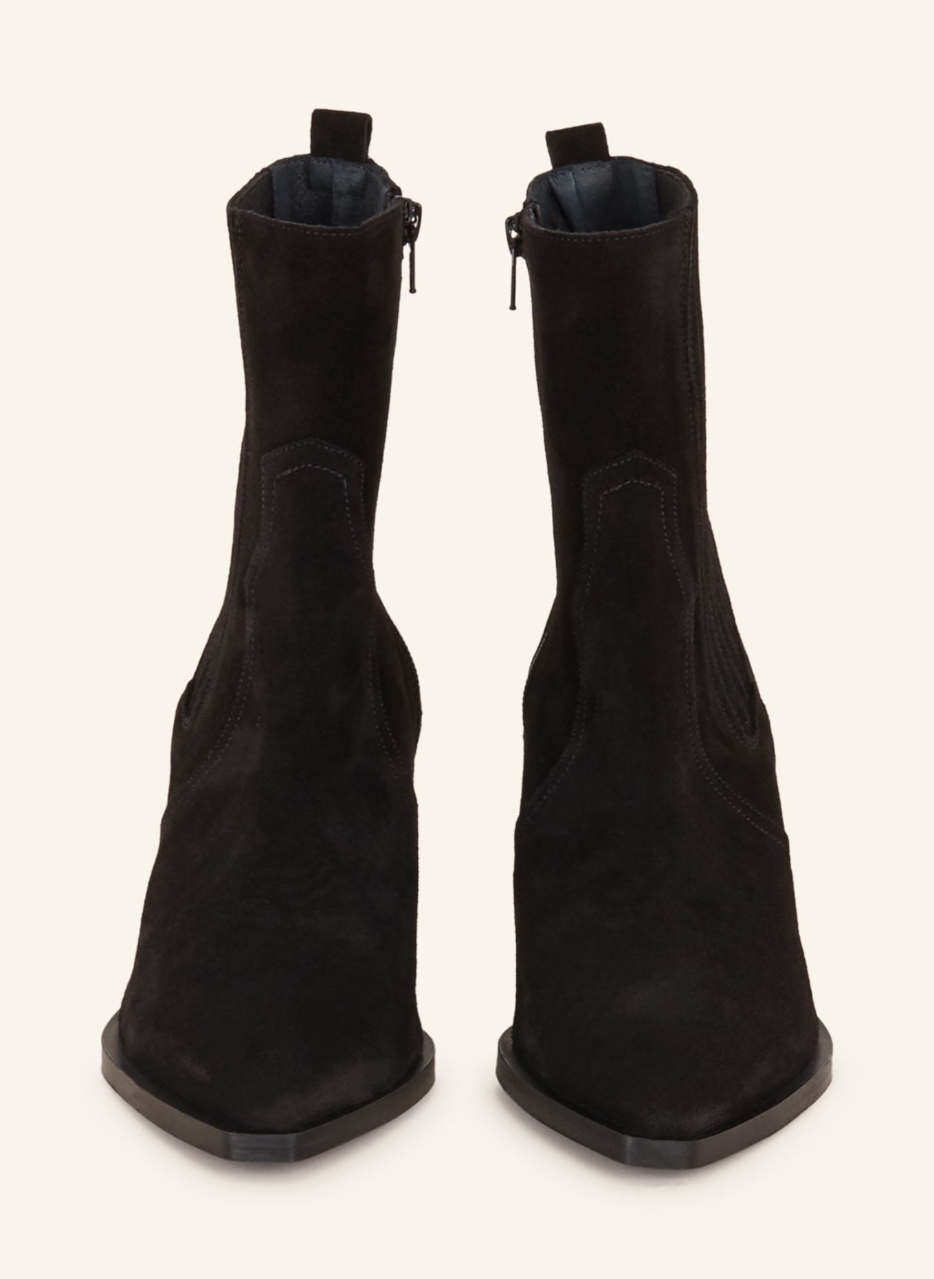 MRS & HUGS Cowboy boots, Color: BLACK (Image 3)