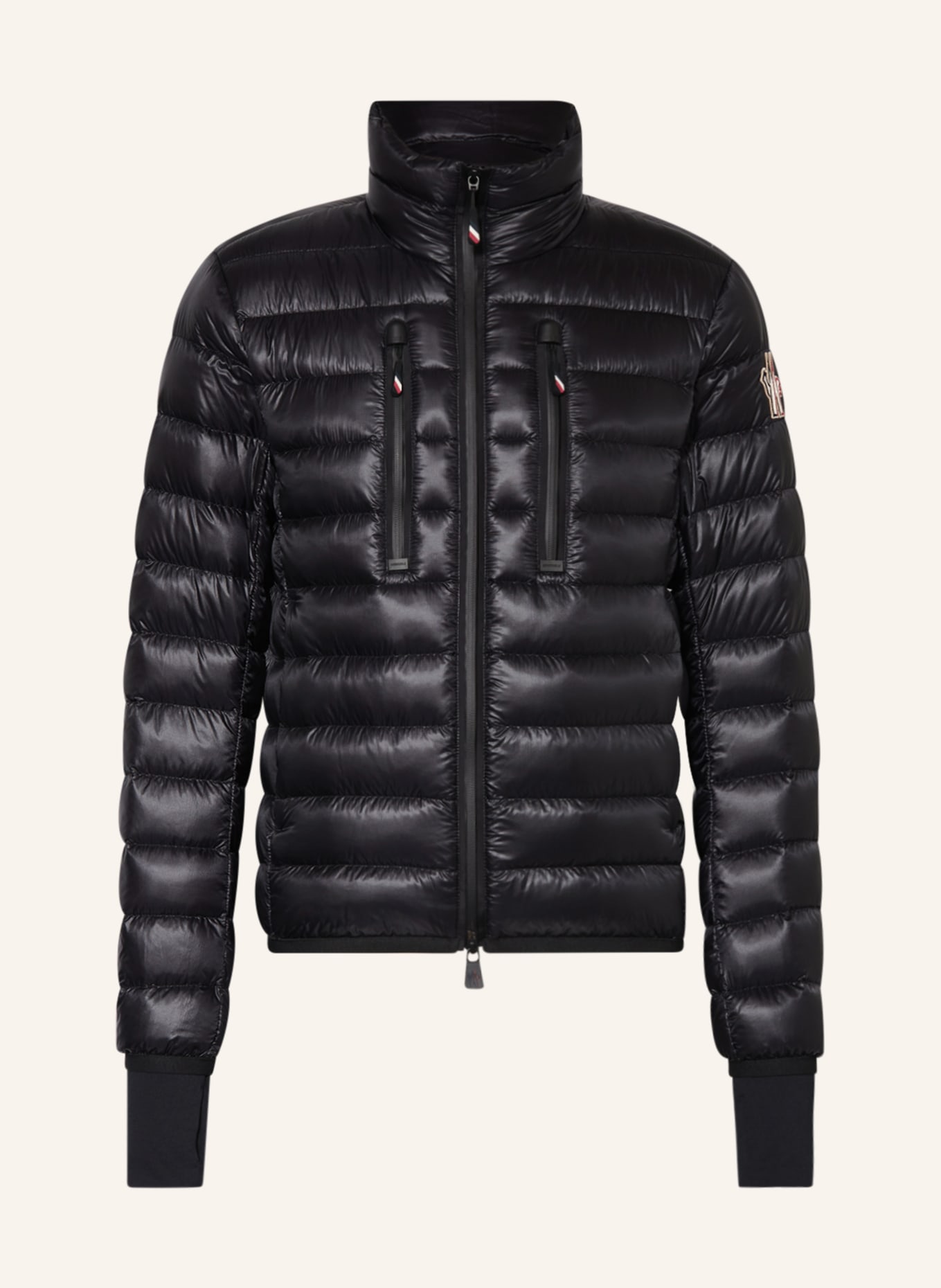 MONCLER GRENOBLE Lightweight down jacket HERS, Color: BLACK (Image 1)