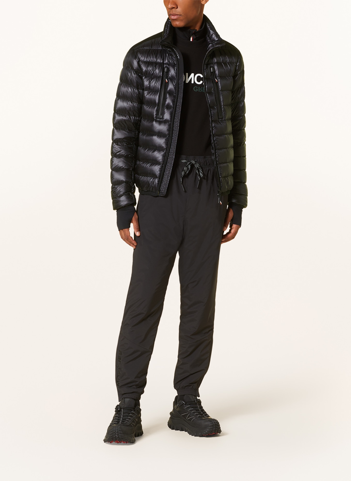 MONCLER GRENOBLE Lightweight down jacket HERS, Color: BLACK (Image 2)