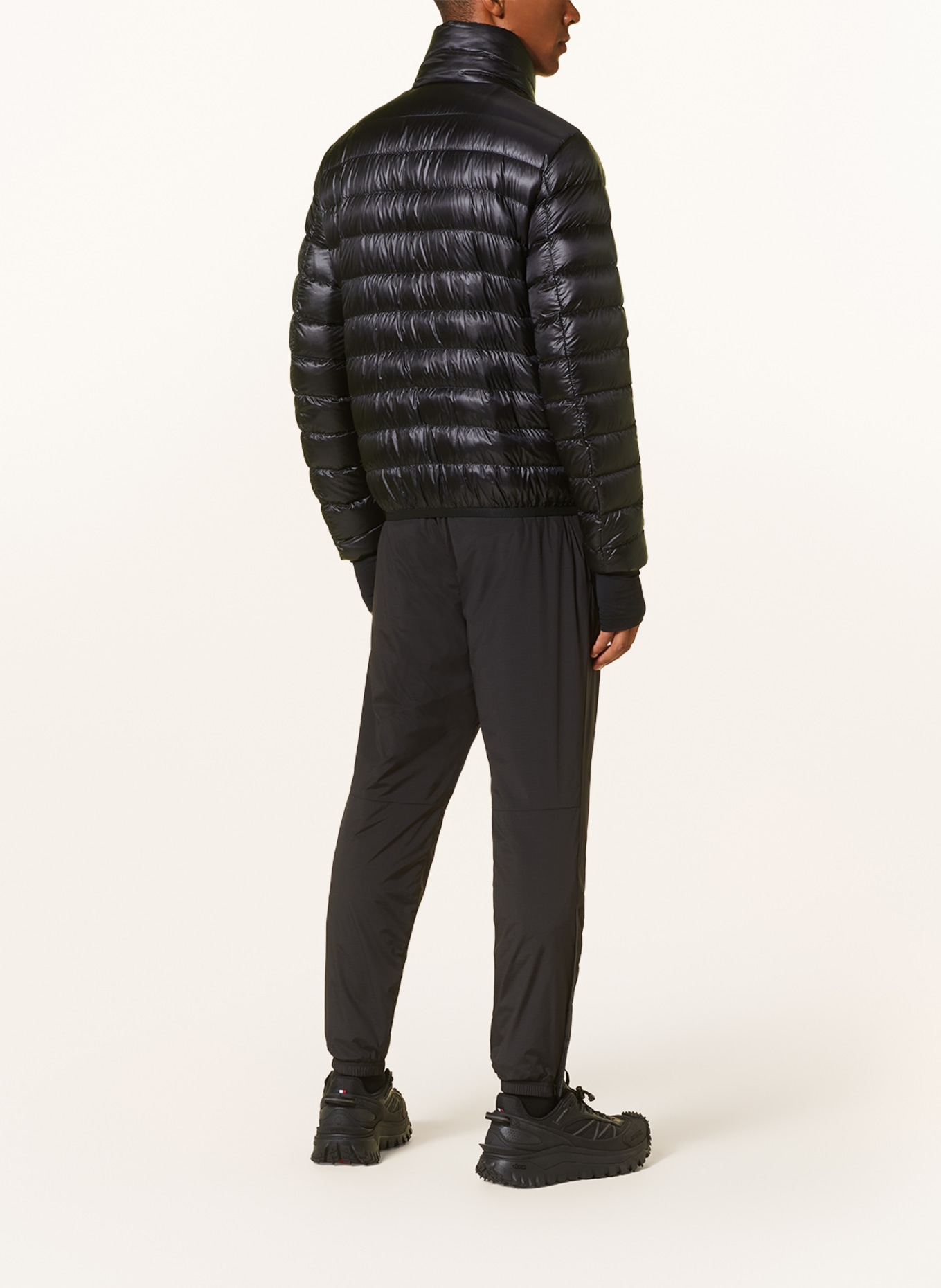 MONCLER GRENOBLE Lightweight down jacket HERS, Color: BLACK (Image 3)