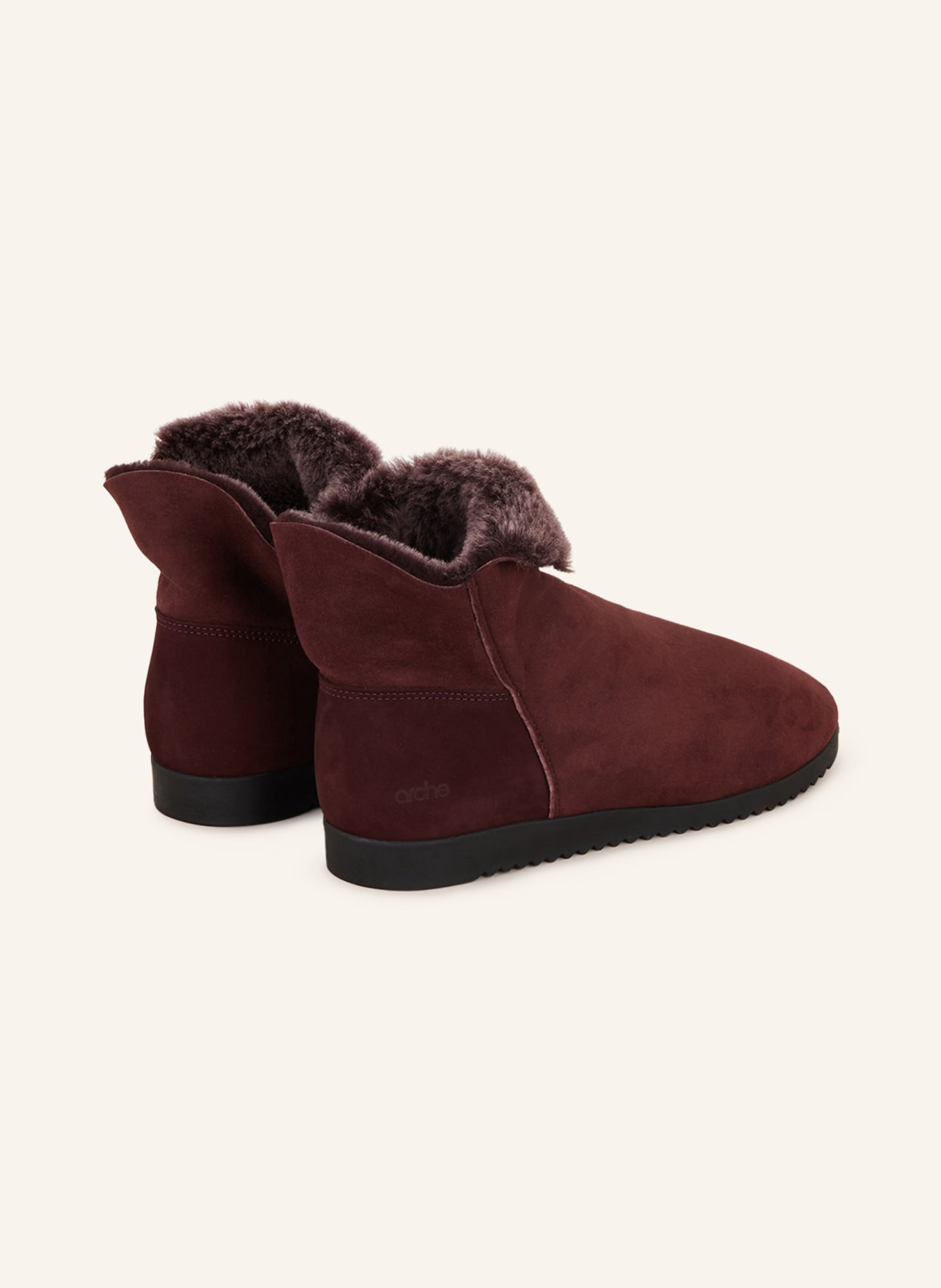 arche Boots BAOSHA with real fur, Color: DARK RED (Image 2)