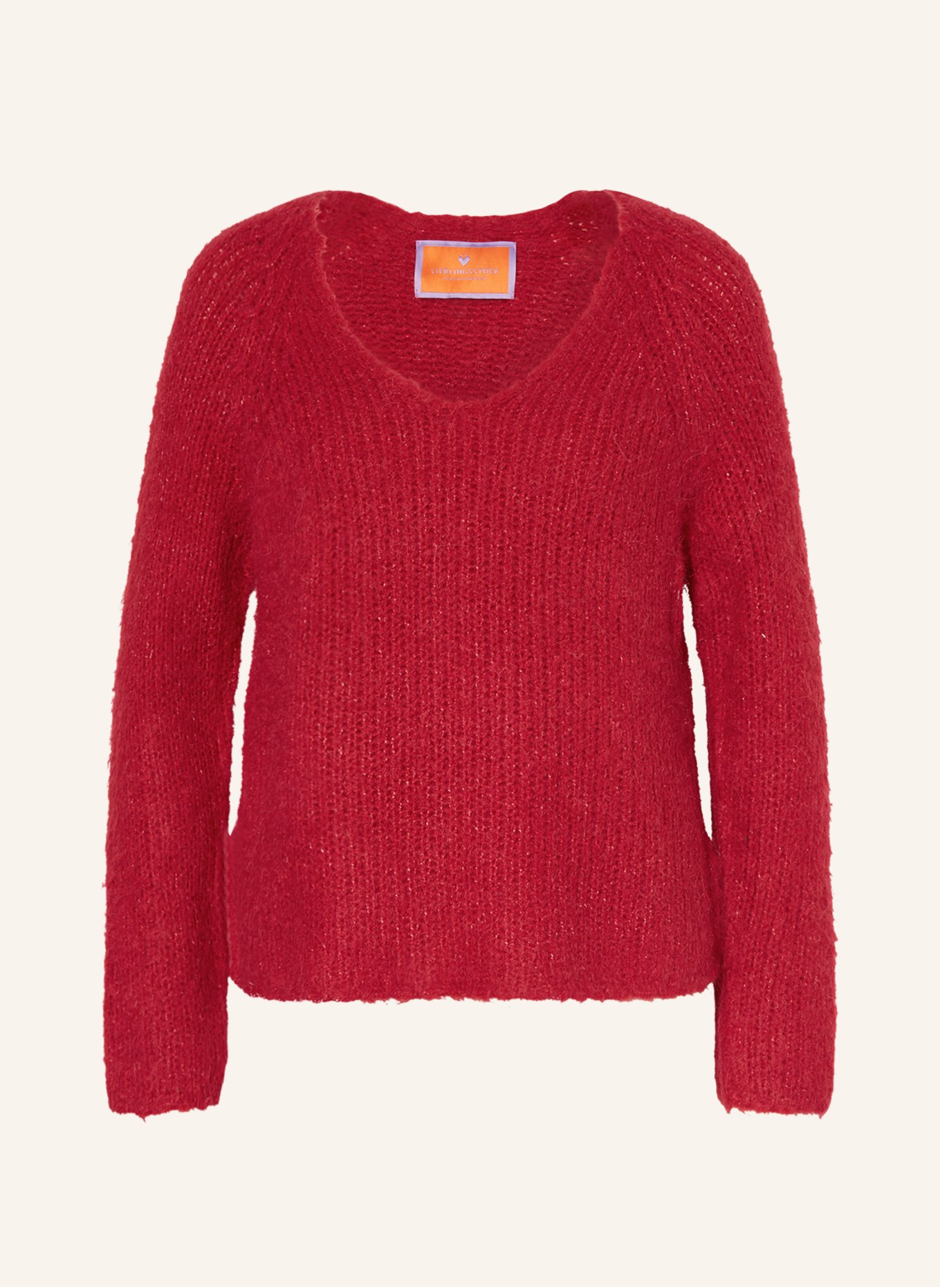 LIEBLINGSSTÜCK Sweter ALISSIAL, Kolor: CIEMNOCZERWONY (Obrazek 1)
