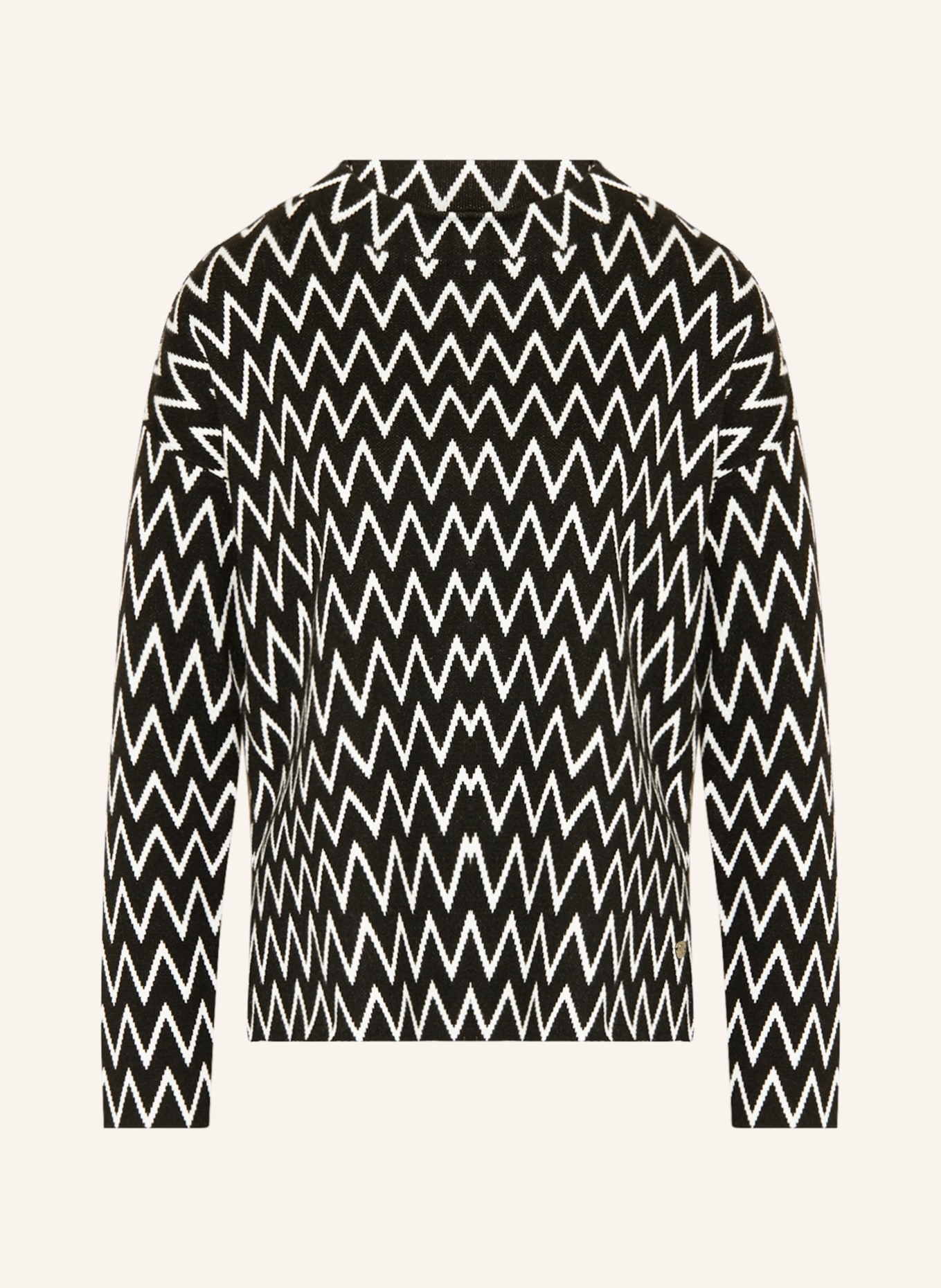 LIEBLINGSSTÜCK Pullover, Farbe: SCHWARZ/ WEISS (Bild 1)