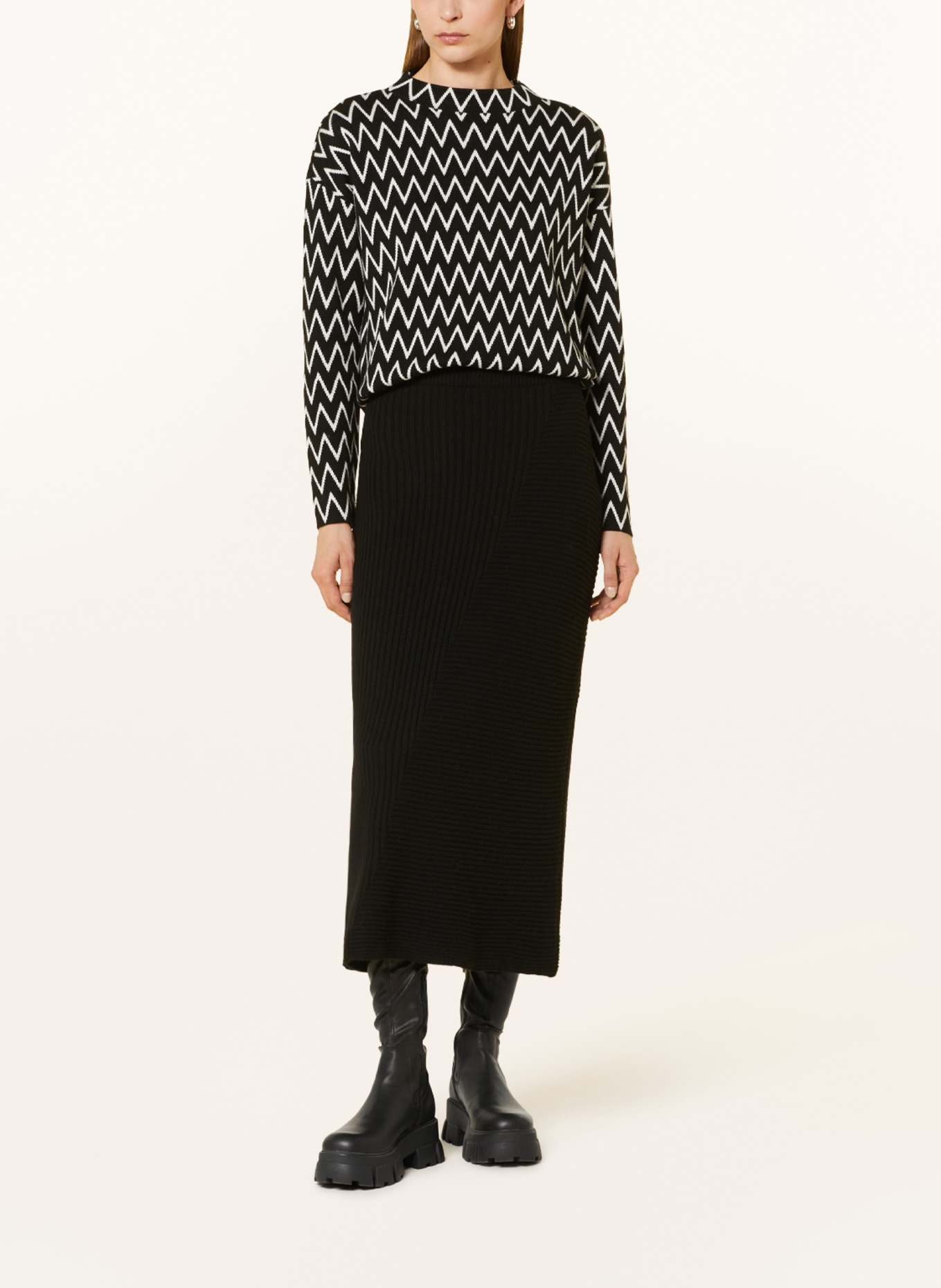 LIEBLINGSSTÜCK Sweater, Color: BLACK/ WHITE (Image 2)