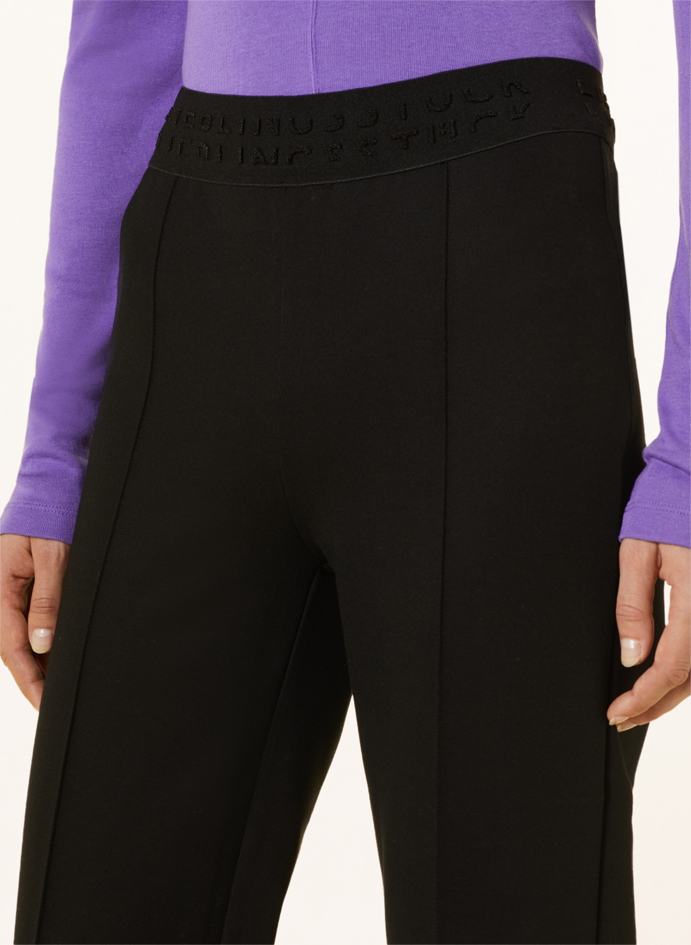 LIEBLINGSSTÜCK Trousers, Color: BLACK (Image 5)