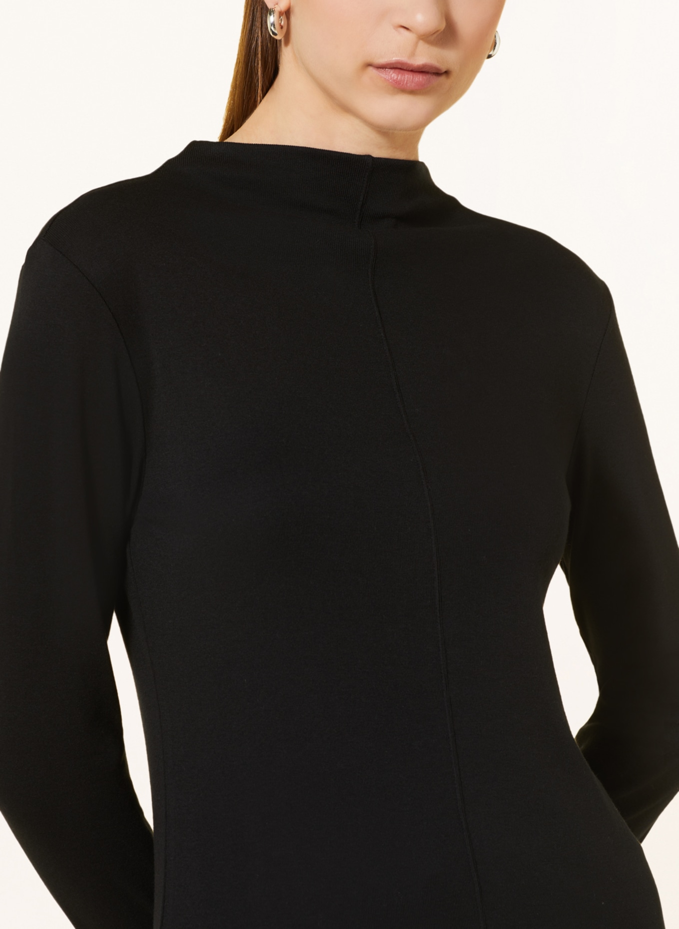 LIEBLINGSSTÜCK Long sleeve shirt CLEENAL, Color: BLACK (Image 4)