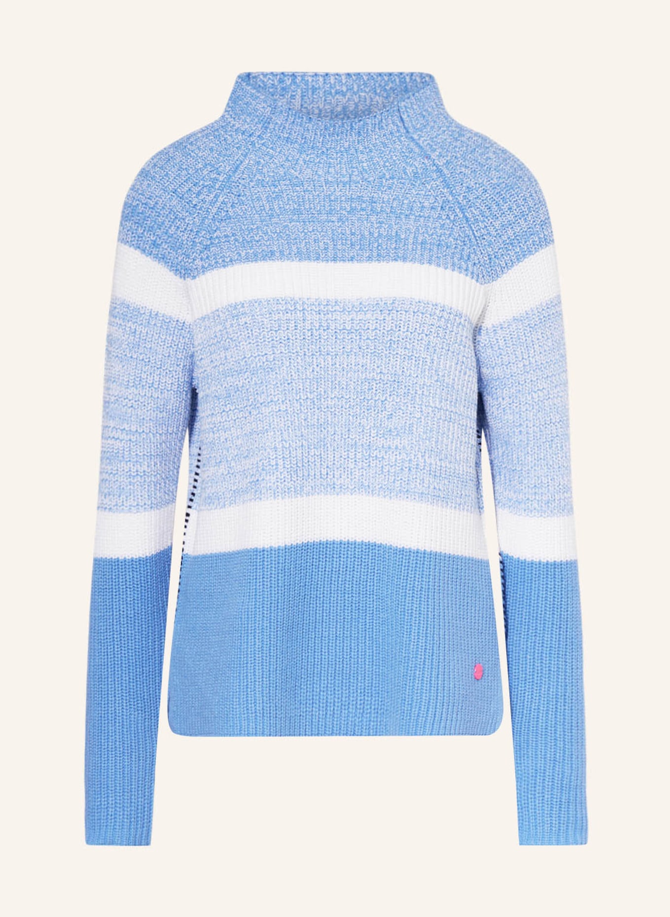 LIEBLINGSSTÜCK Sweter BLENDAL, Kolor: BIAŁY/ NIEBIESKI (Obrazek 1)