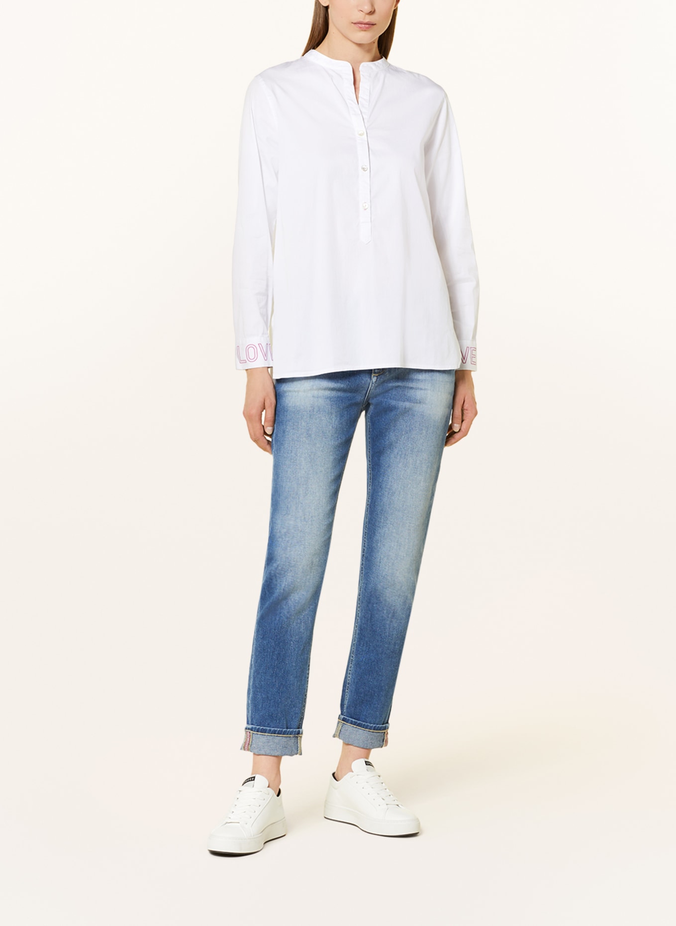 LIEBLINGSSTÜCK Shirt blouse ONIKAL, Color: WHITE (Image 2)