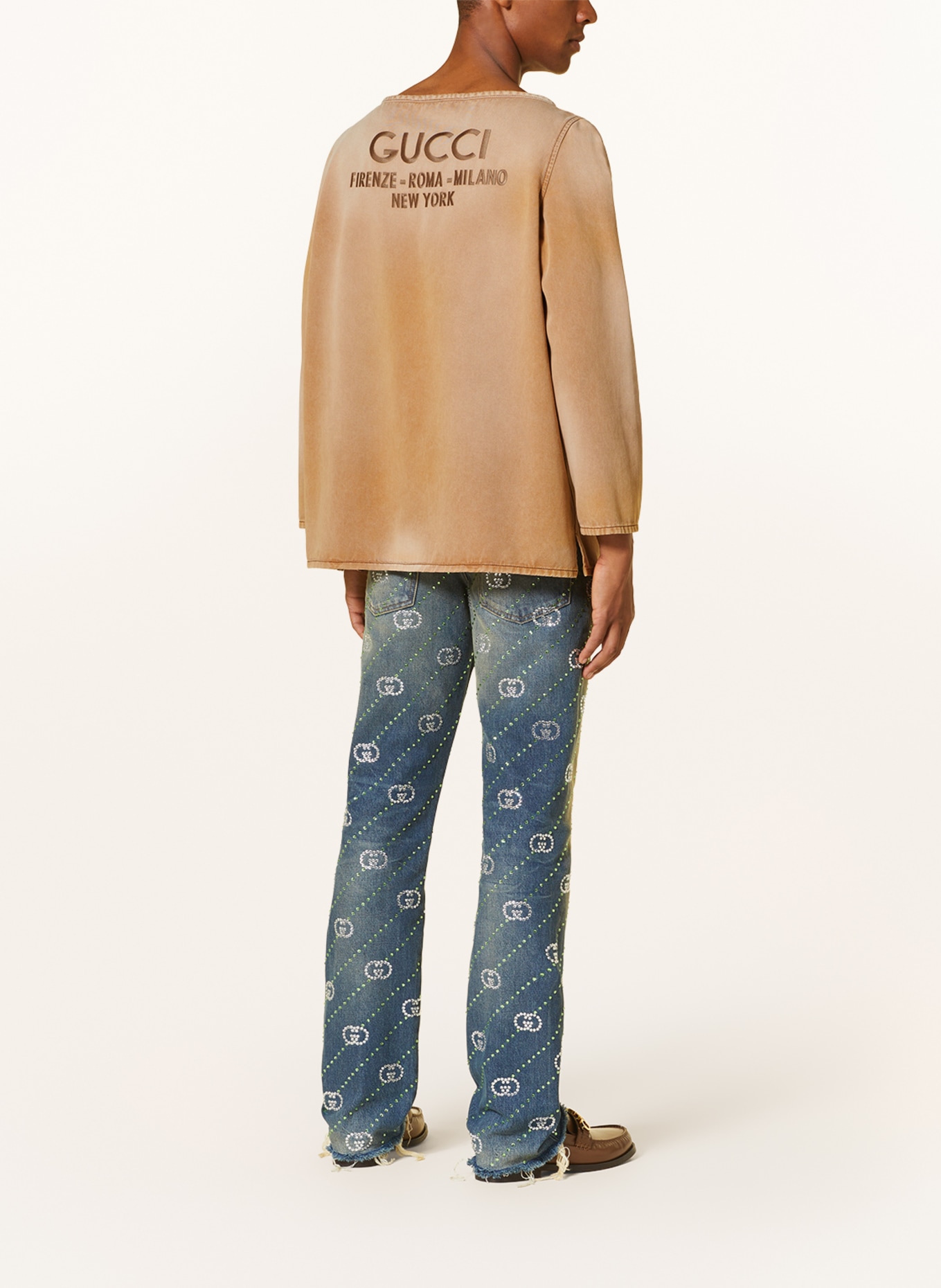 GUCCI Long sleeve shirt, Color: BEIGE (Image 2)
