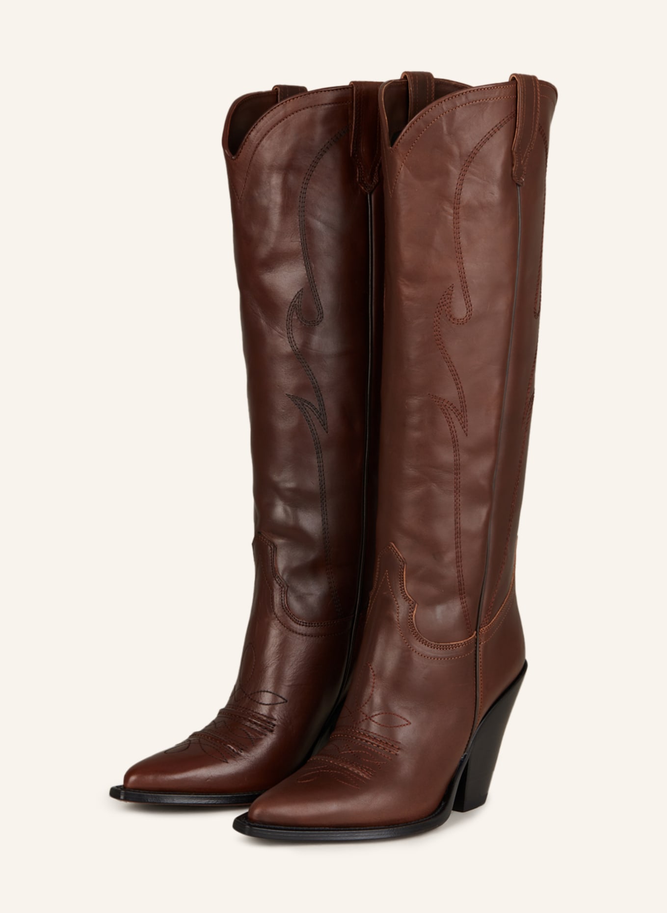 SONORA Cowboy boots RANCHO, Color: BROWN (Image 1)