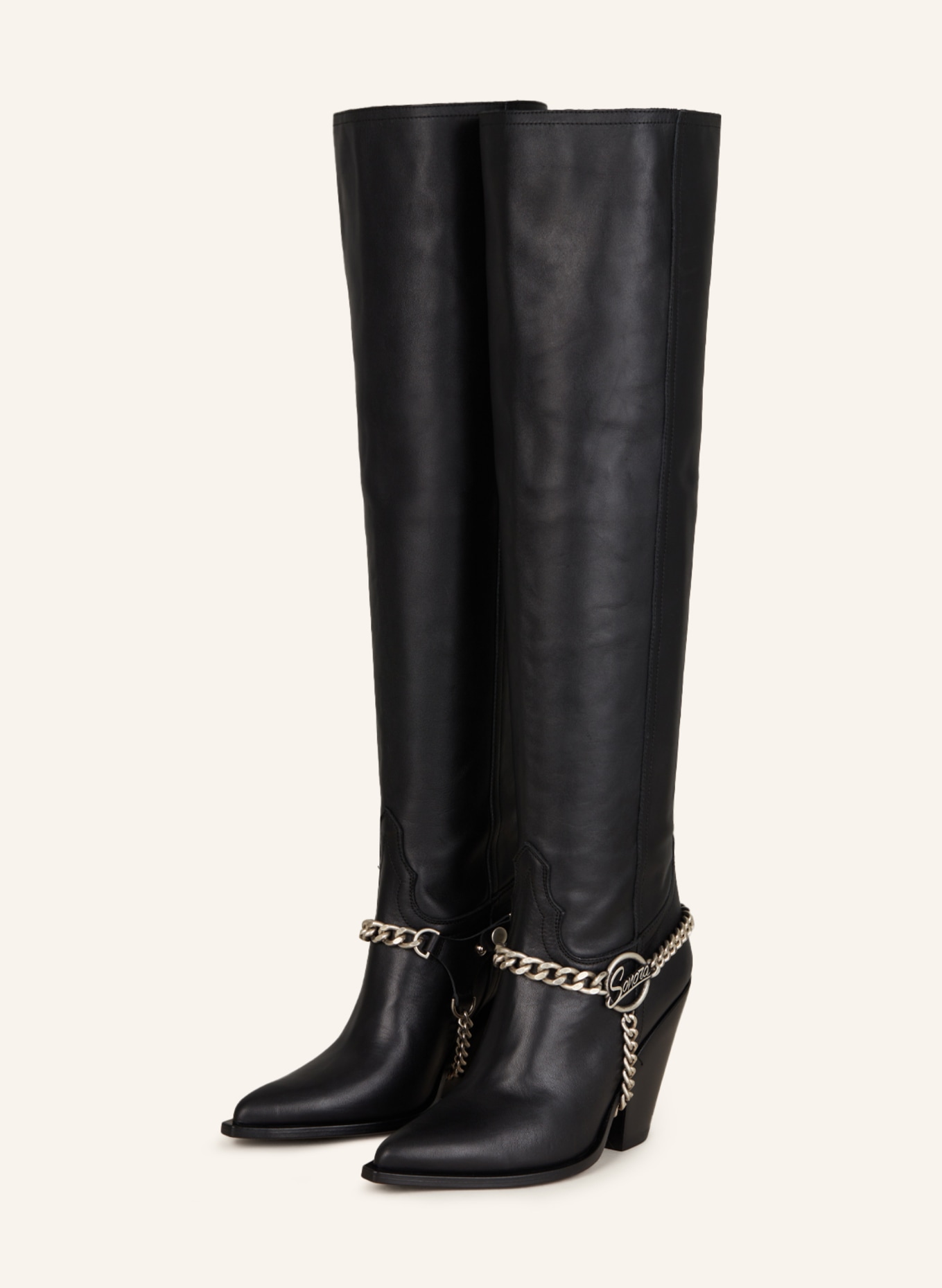 SONORA Over the knee boots ACAPULCO, Color: BLACK (Image 1)