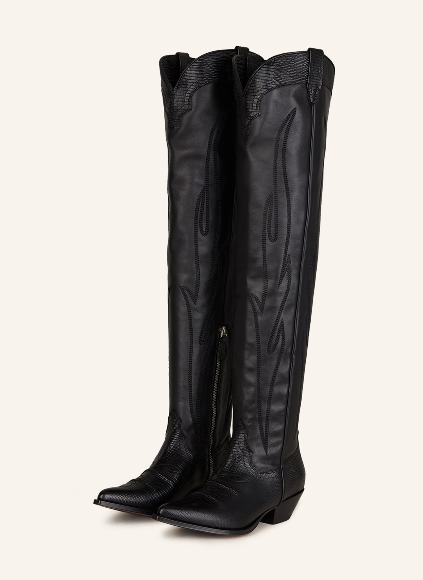 SONORA Overknee-Stiefel HERMOSA, Farbe: SCHWARZ (Bild 1)
