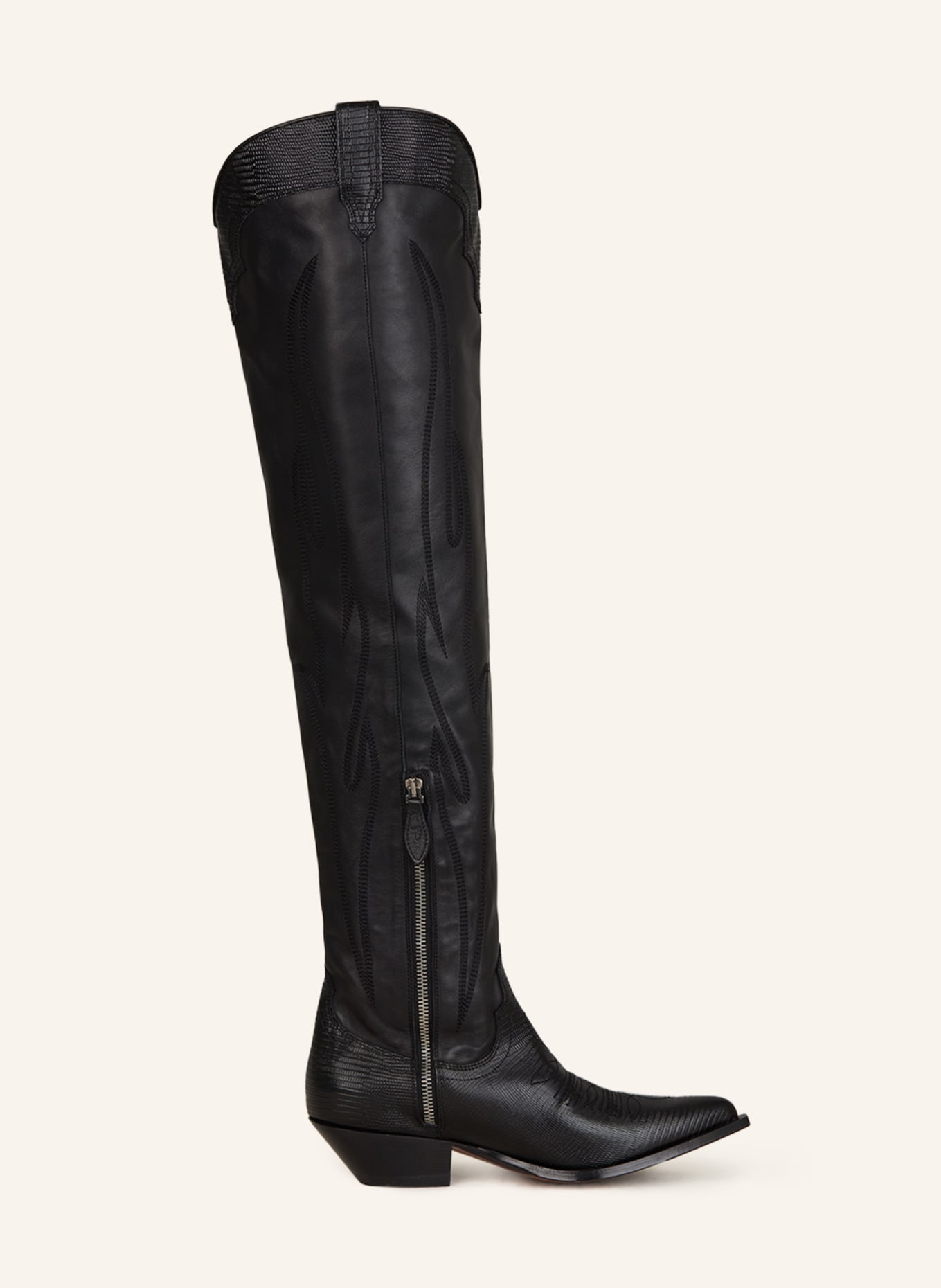 SONORA Over the knee boots HERMOSA, Color: BLACK (Image 5)