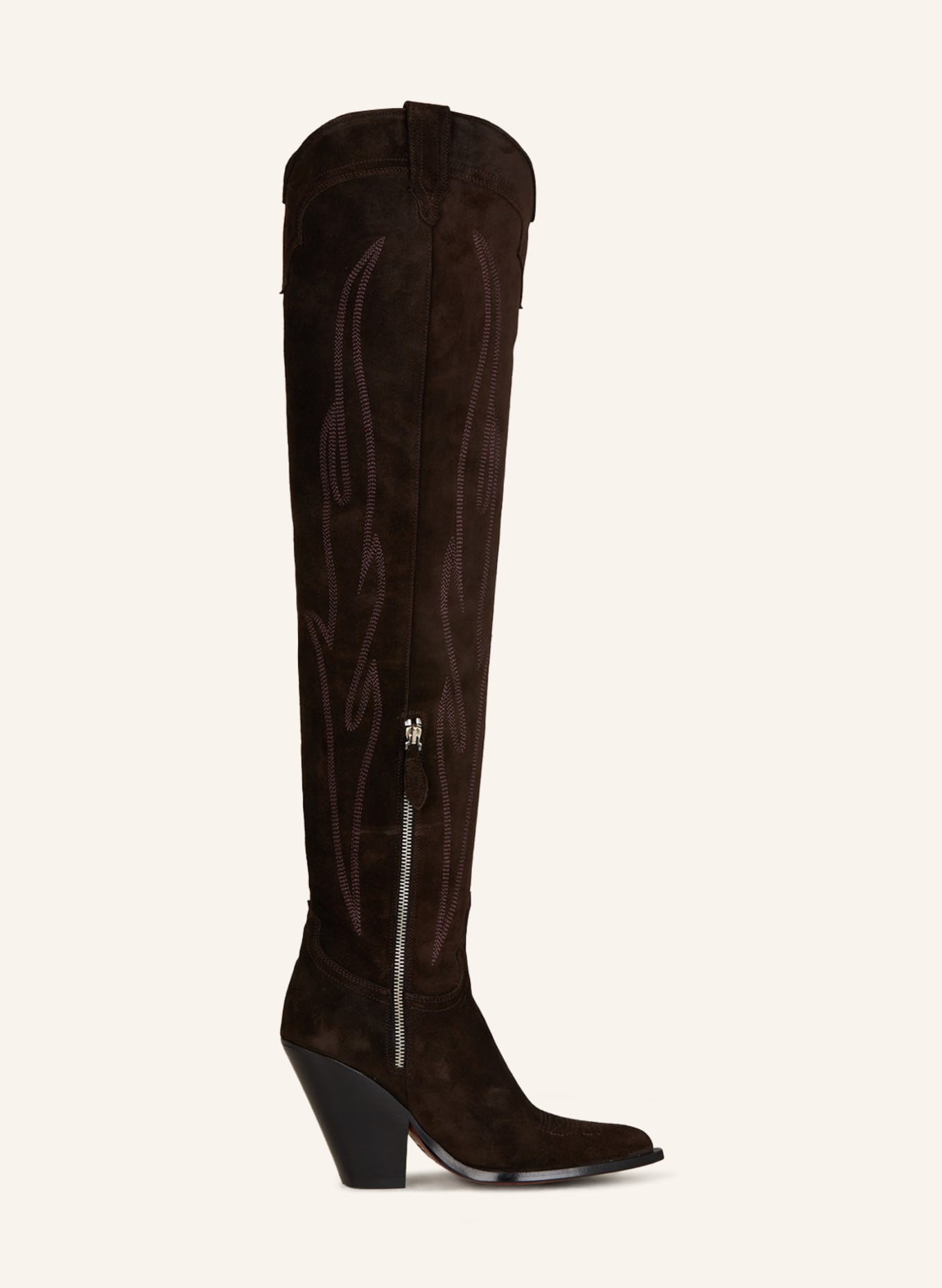 SONORA Over the knee boots HERMOSA, Color: DARK BROWN (Image 5)