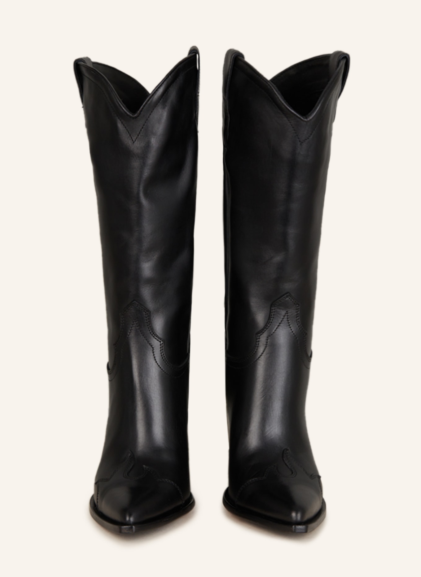 SONORA Cowboy boots SANTA FE FUEGO, Color: BLACK (Image 3)