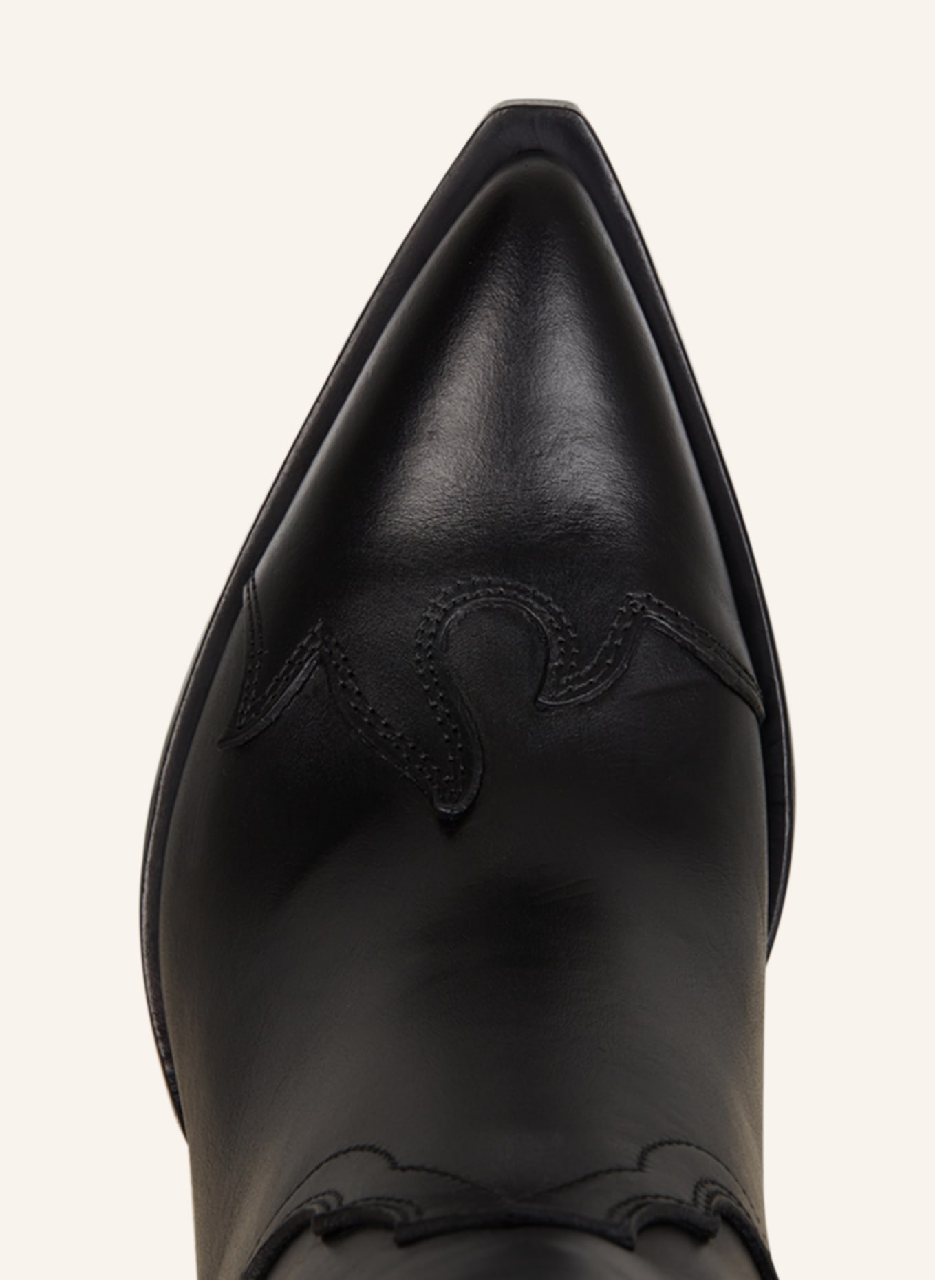 SONORA Cowboy boots SANTA FE FUEGO, Color: BLACK (Image 5)