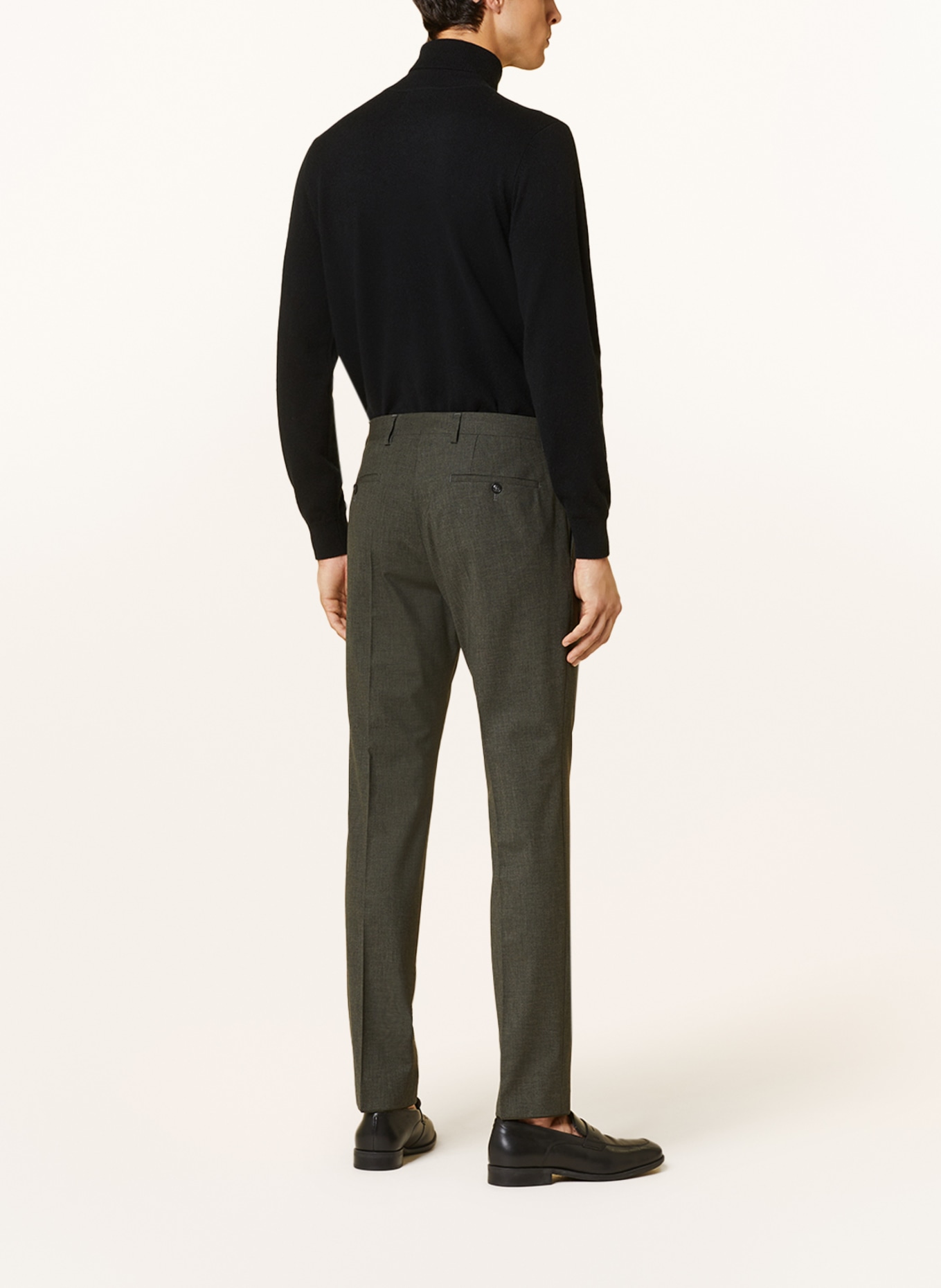 Roy Robson Trousers slim fit, Color: A301 DARK GREEN (Image 4)