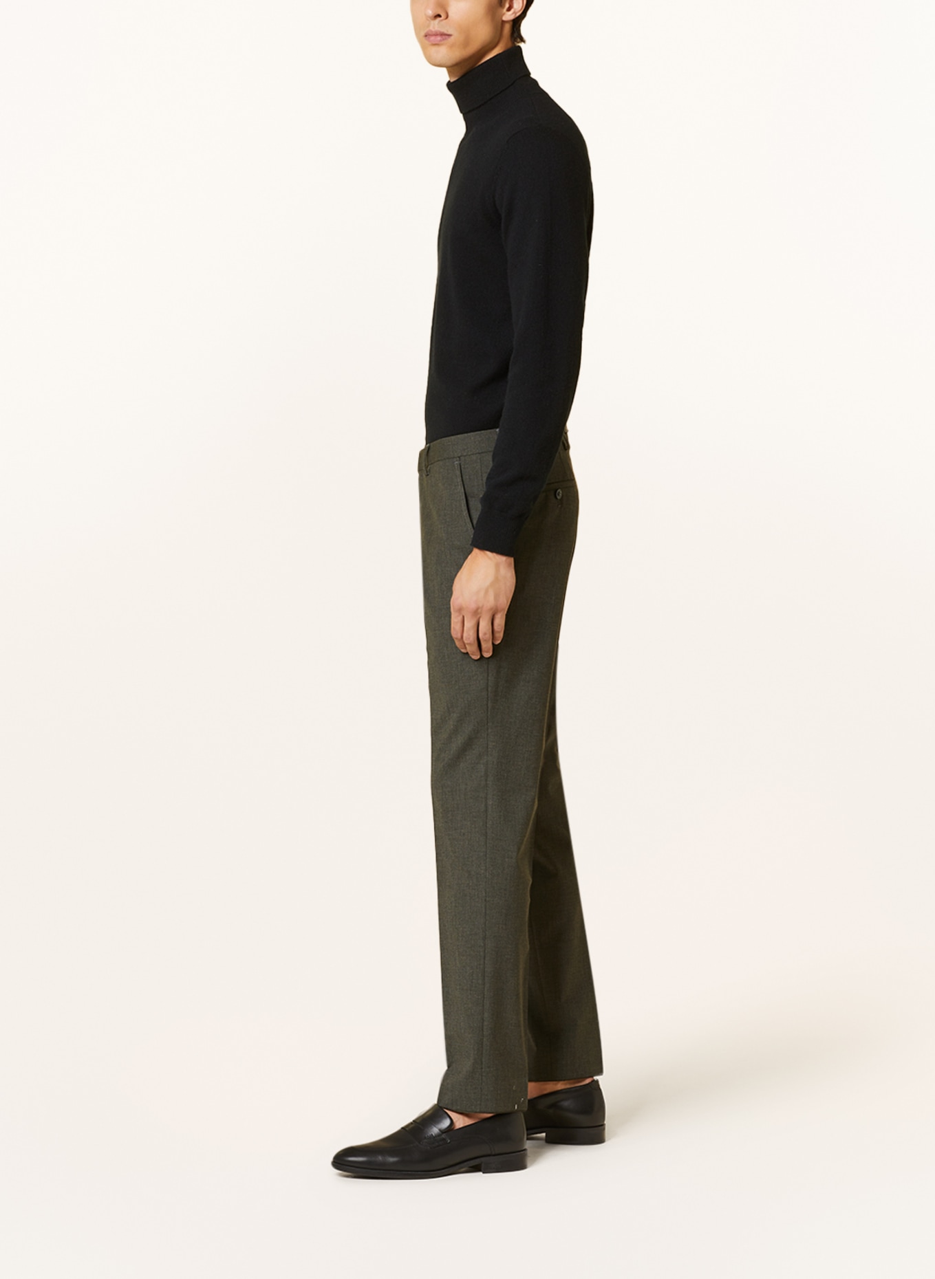 Roy Robson Trousers slim fit, Color: A301 DARK GREEN (Image 5)