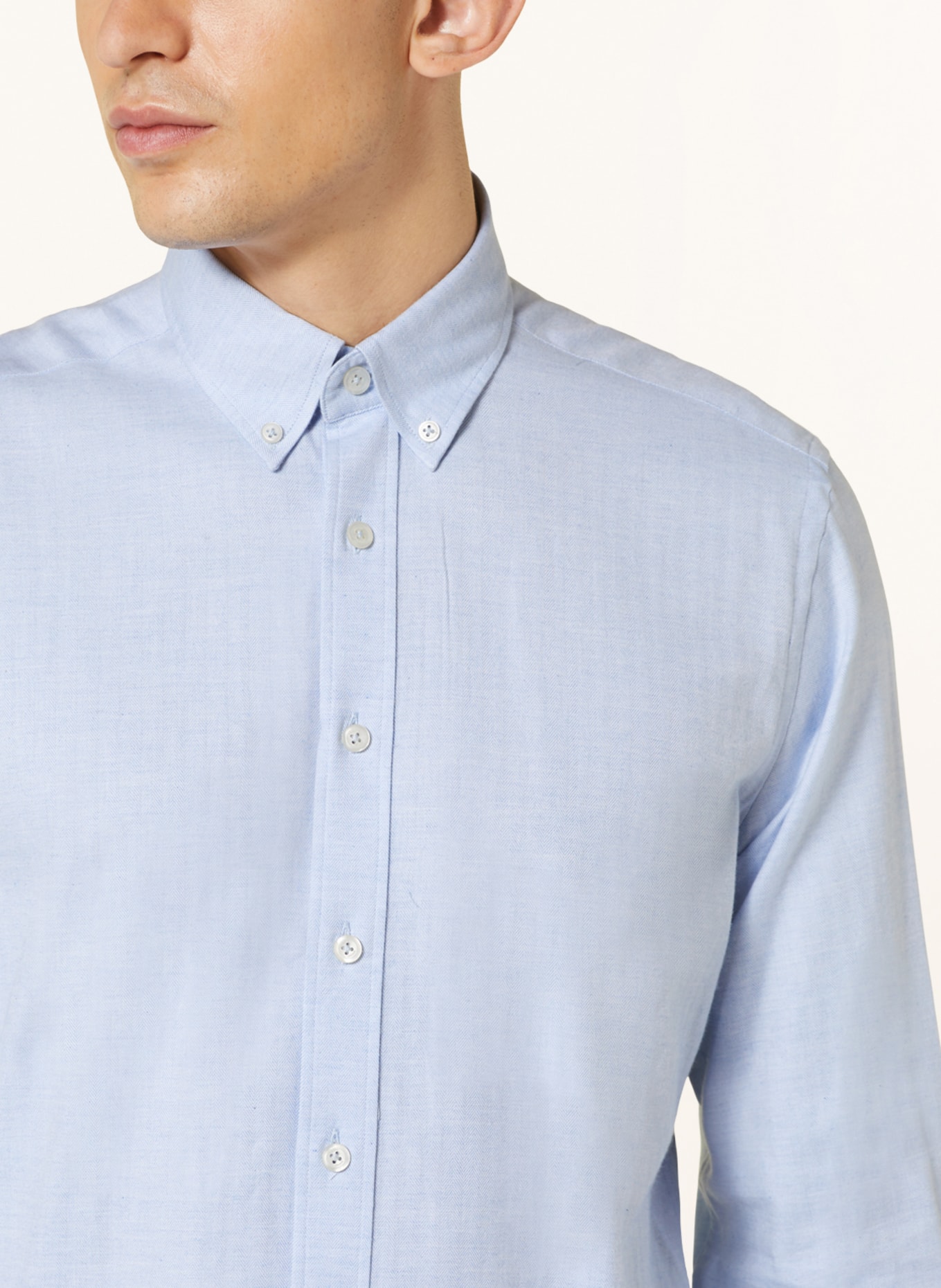 HACKETT LONDON Shirt slim fit, Color: LIGHT BLUE (Image 4)
