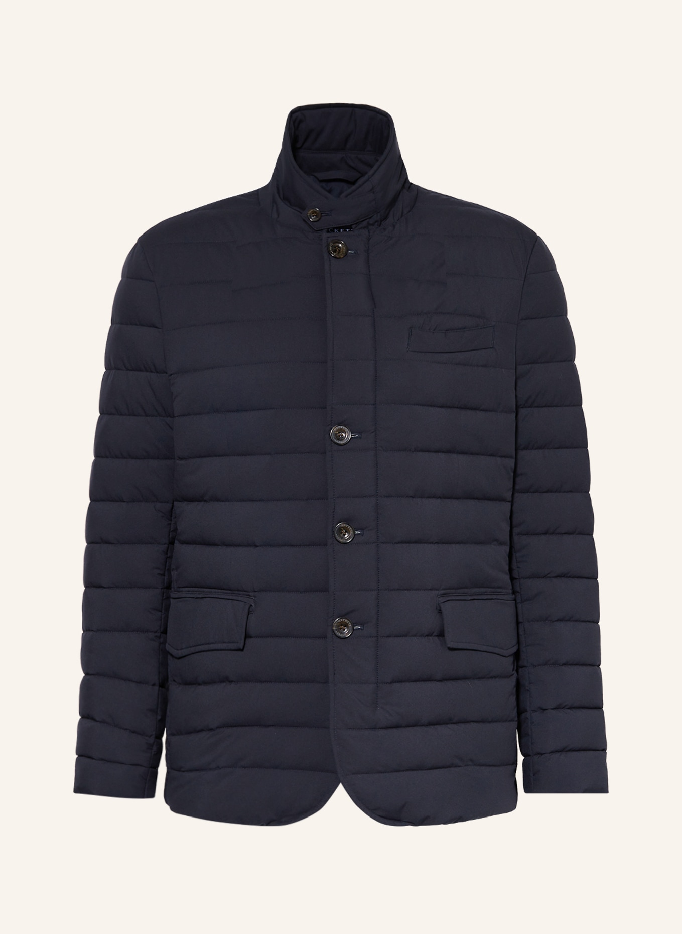 HACKETT LONDON Quilted jacket, Color: DARK BLUE (Image 1)