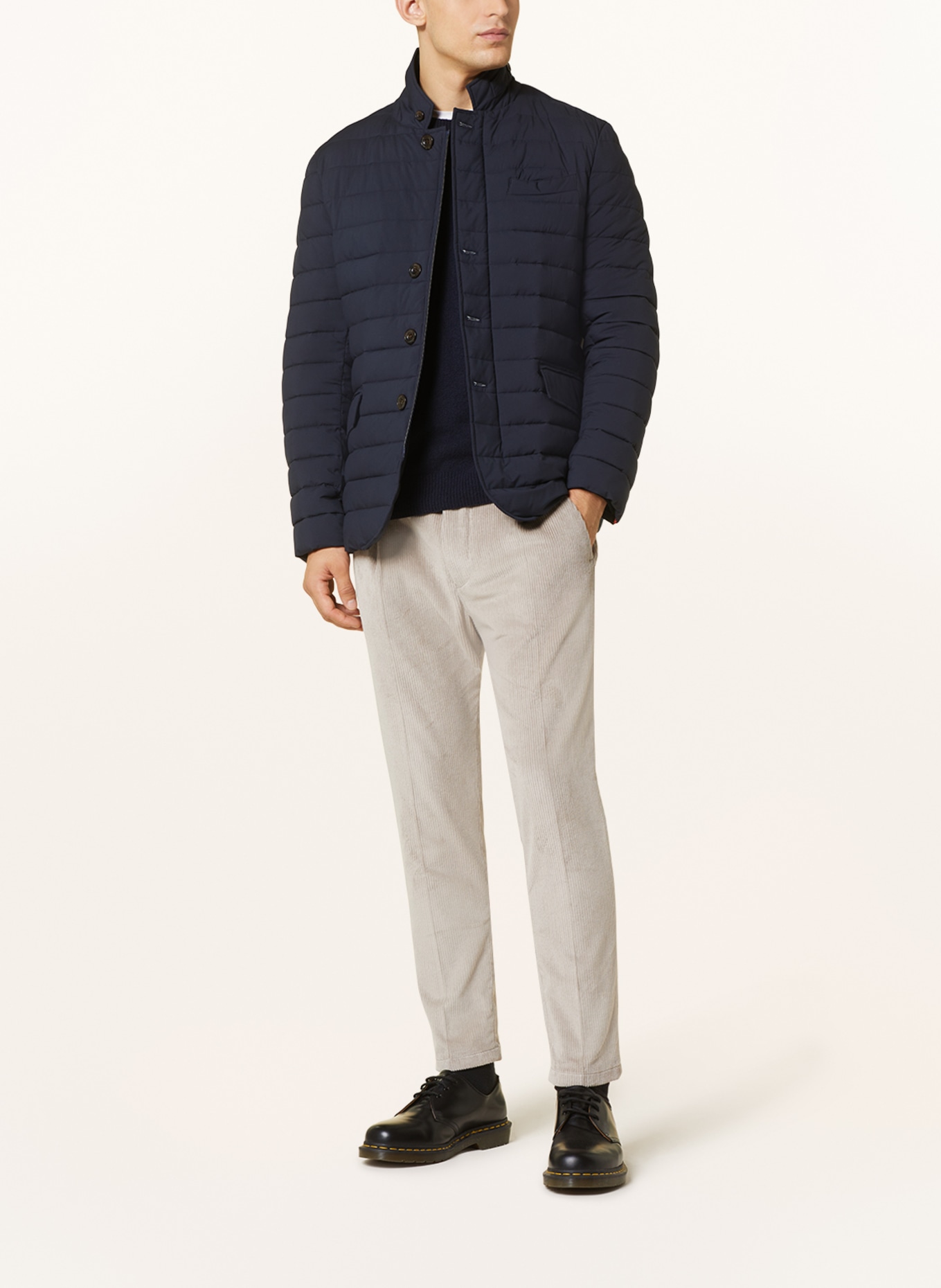 HACKETT LONDON Quilted jacket, Color: DARK BLUE (Image 2)